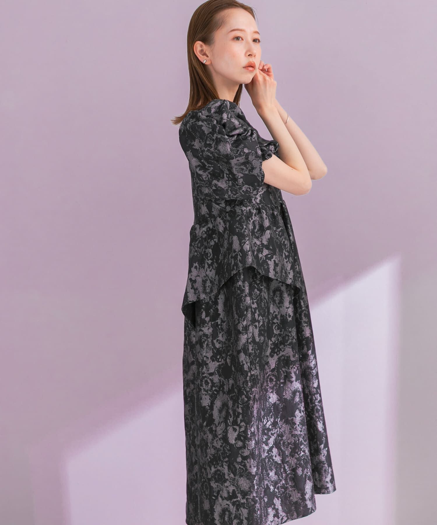 URBAN RESEARCH ROSSO「ANDRESD　JACQUARD DRESS」|ワンピース|