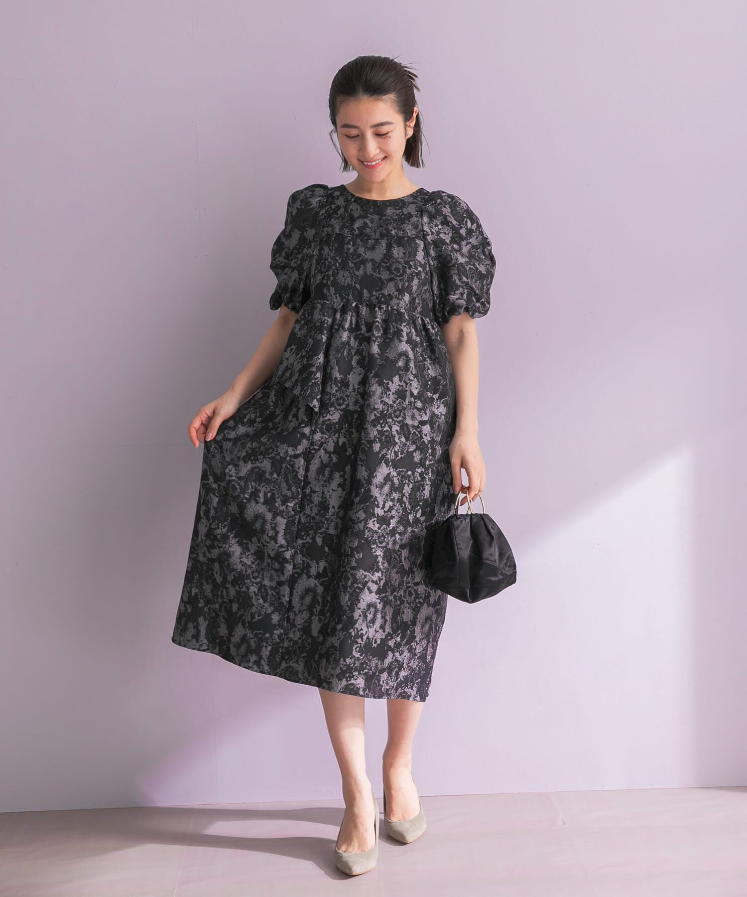 URBAN RESEARCH ROSSO「ANDRESD　JACQUARD DRESS」|ワンピース|