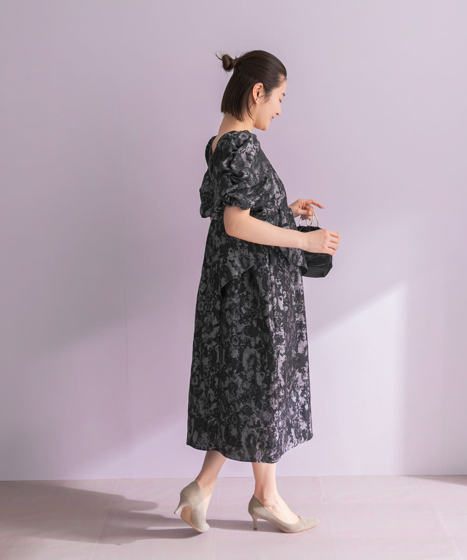 URBAN RESEARCH ROSSO「ANDRESD　JACQUARD DRESS」|ワンピース|