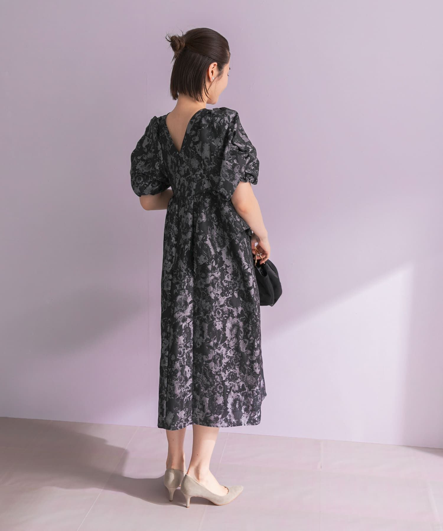 URBAN RESEARCH ROSSO「ANDRESD　JACQUARD DRESS」|ワンピース|
