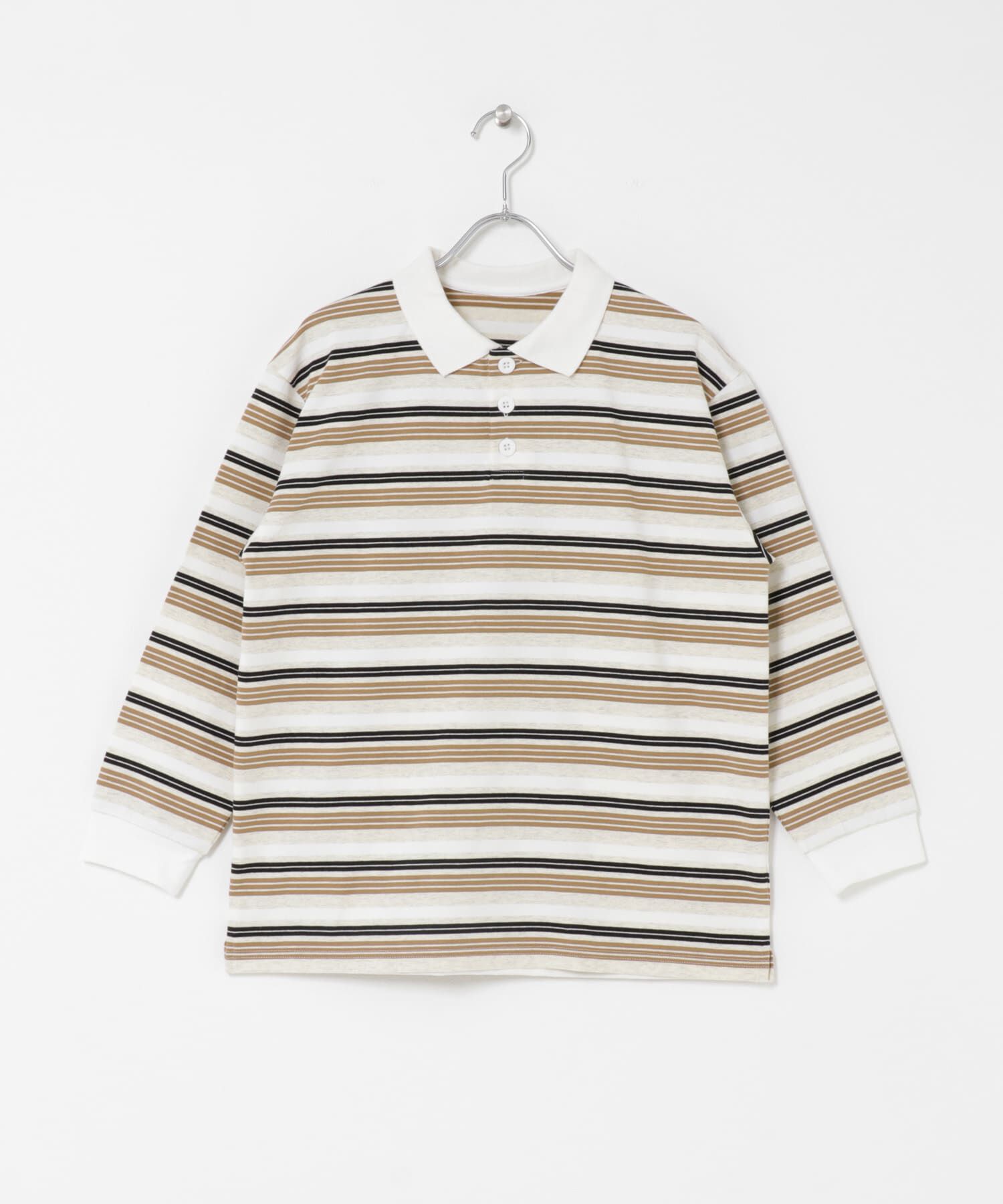 URBAN RESEARCH DOORS「『150サイズ』マルチボーダーラガーシャツ(KIDS)」|その他|