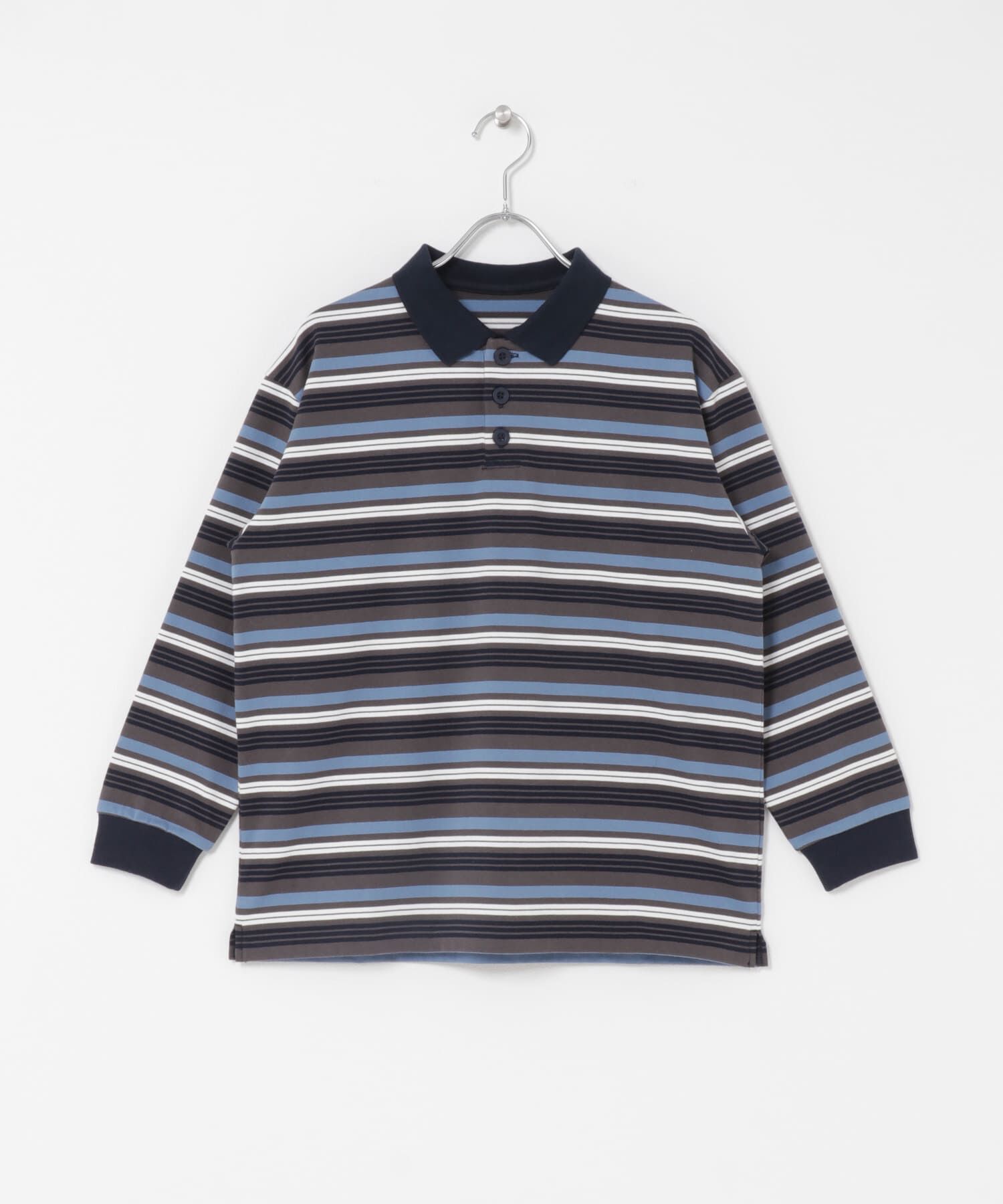 URBAN RESEARCH DOORS「『150サイズ』マルチボーダーラガーシャツ(KIDS)」|その他|