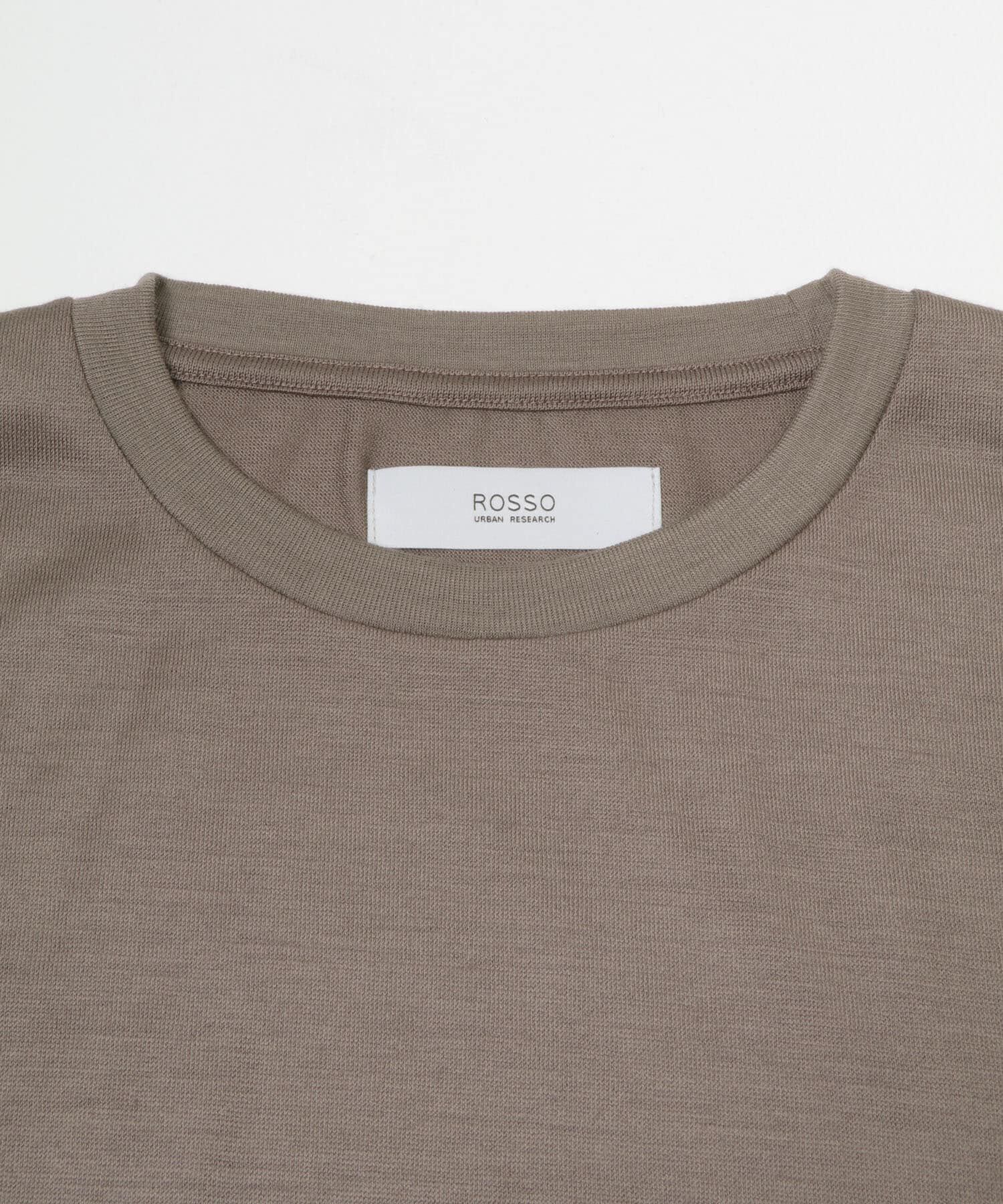 URBAN RESEARCH ROSSO「『XLサイズあり』ハイクオリティウールロンT」|Tシャツ・カットソー|