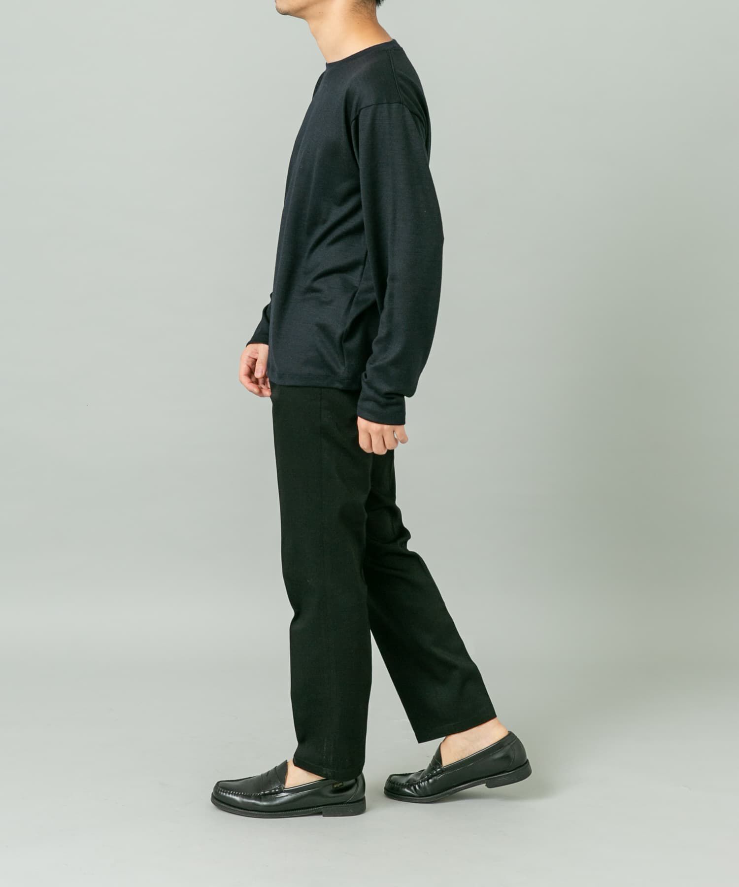 URBAN RESEARCH ROSSO「『XLサイズあり』ハイクオリティウールロンT」|Tシャツ・カットソー|