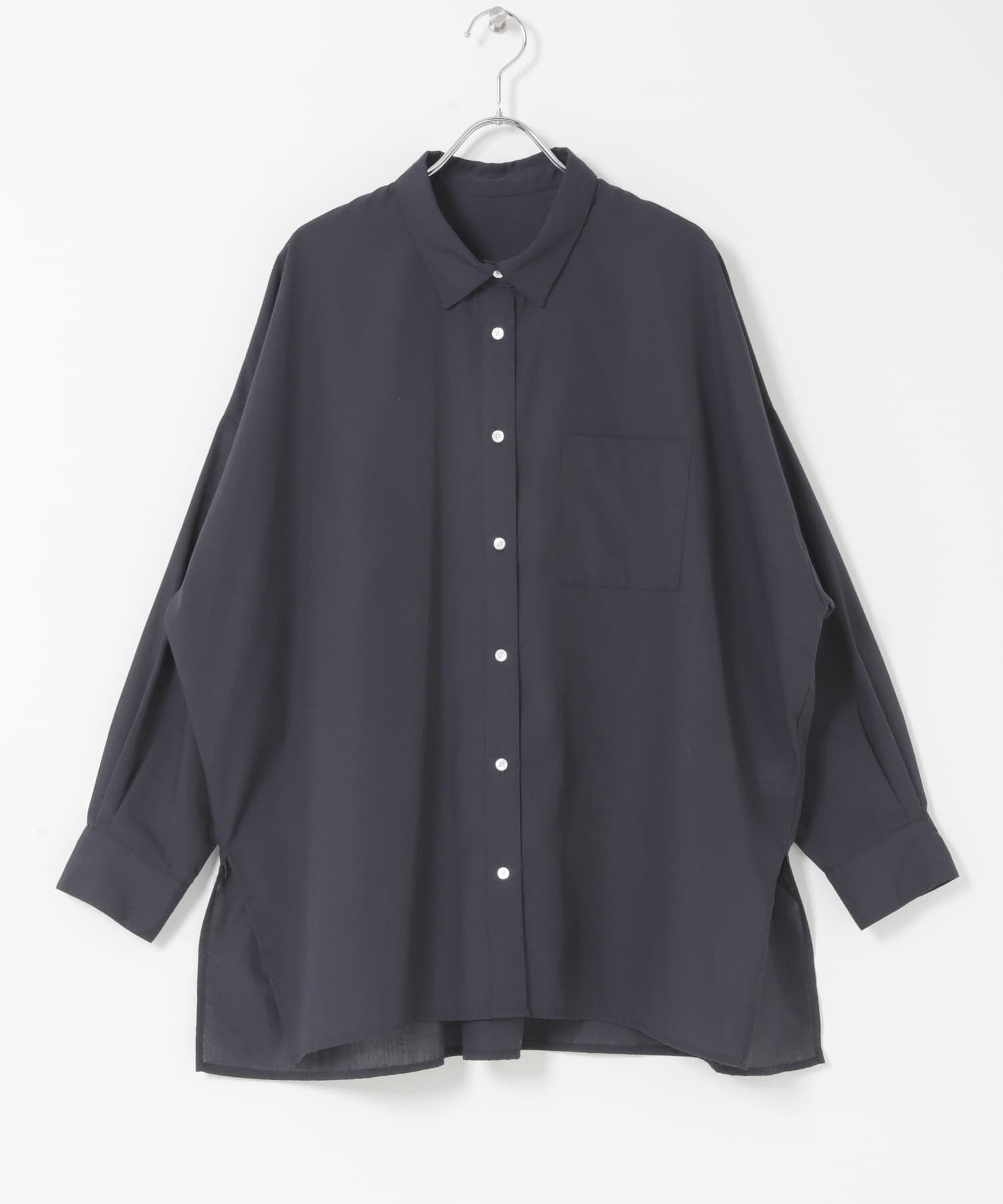 URBAN RESEARCH ROSSO「『WEB限定』『UR TECH Smart Linen Touch』イージーリネンオーバーシャツ」|シャツ・ブラウス|