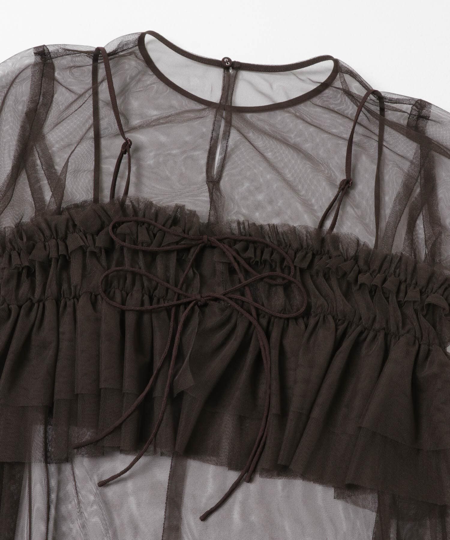 URBAN RESEARCH ROSSO「チュールキャミソールsetドレス」|ワンピース|