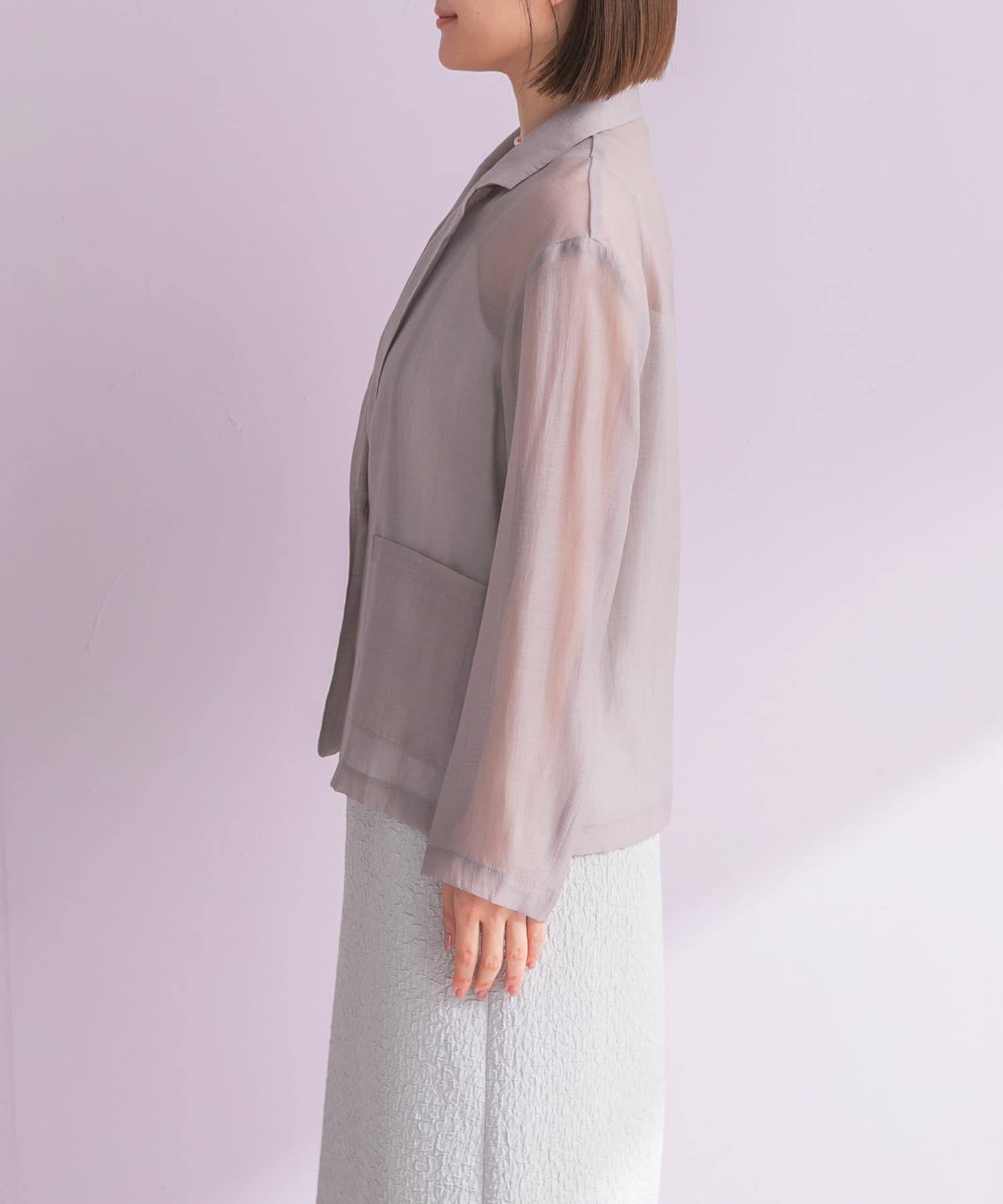 URBAN RESEARCH ROSSO「ジャケットsetジャガードドレス」|ワンピース|