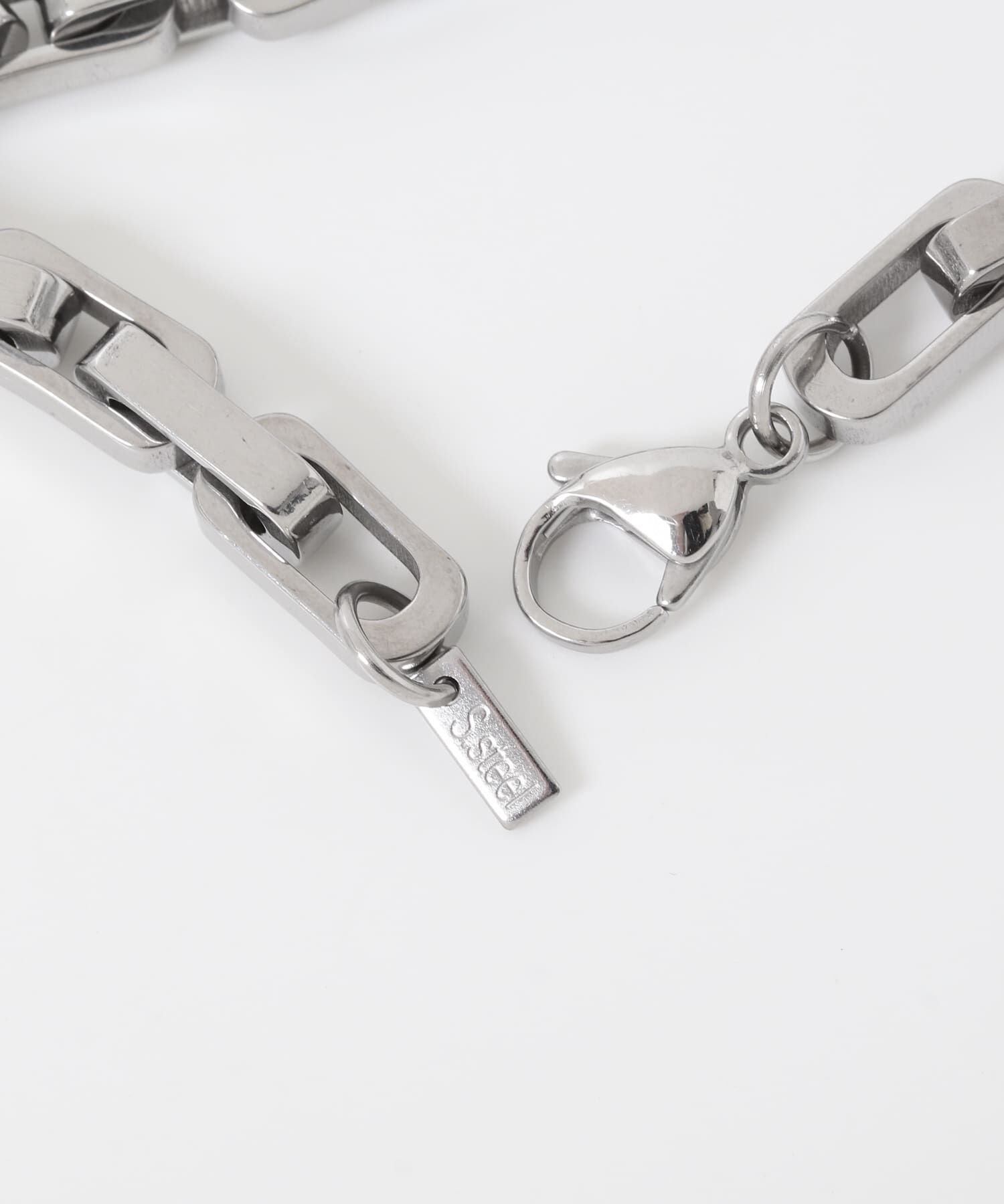 SMELLY「ステンレスオーバルリンクチェーンブレスレット」|ブレスレット・バングル|