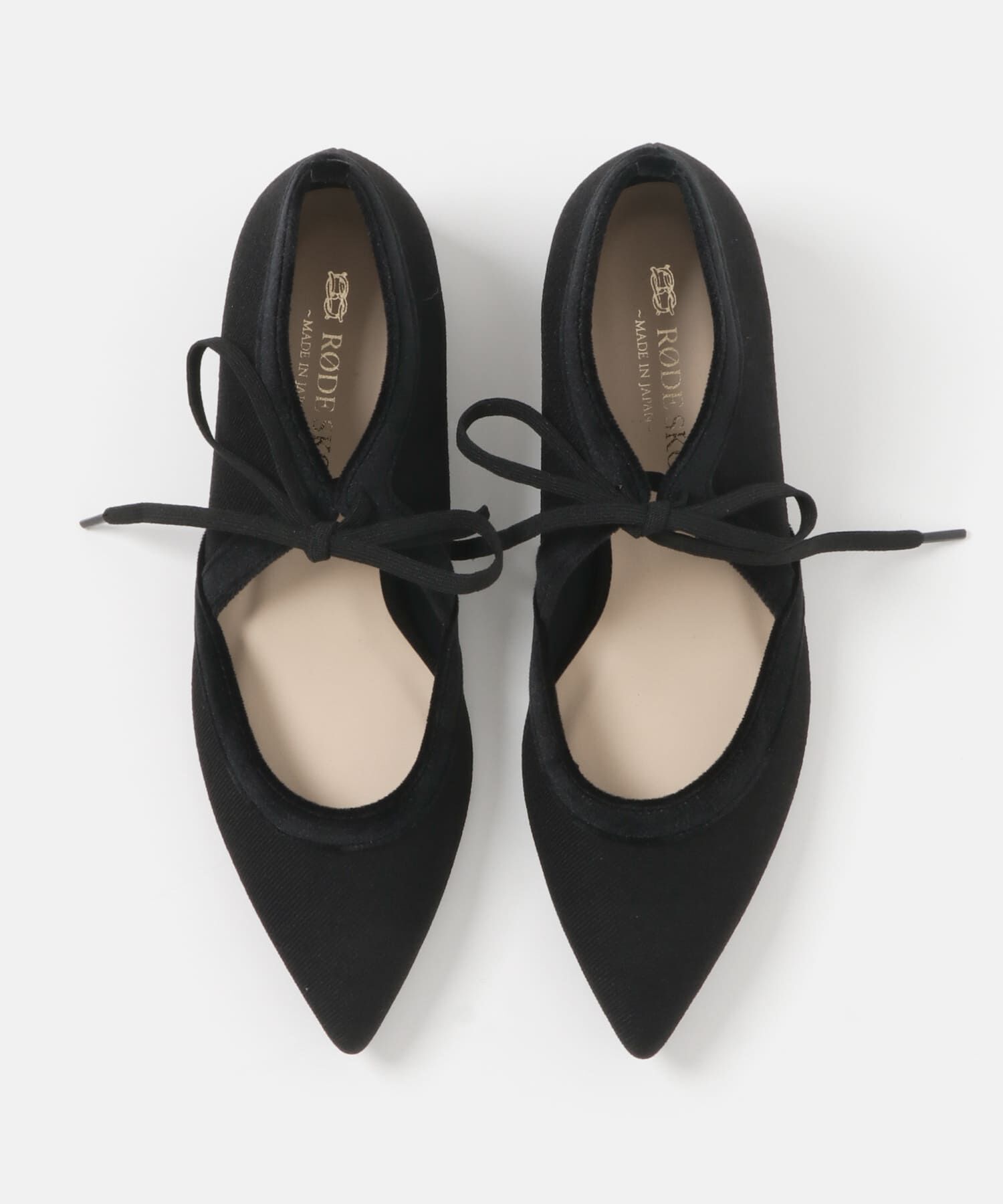 RODE SKO「『MADE IN JAPAN』 3センチヒールリボンパンプス」|パンプス|