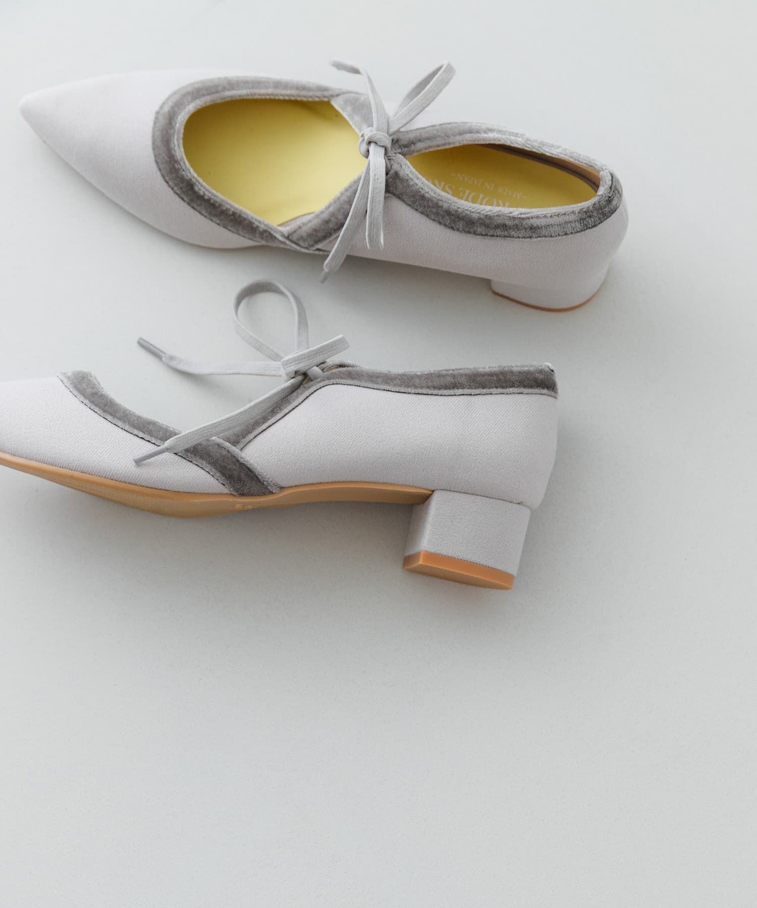 RODE SKO「『MADE IN JAPAN』 3センチヒールリボンパンプス」|パンプス|