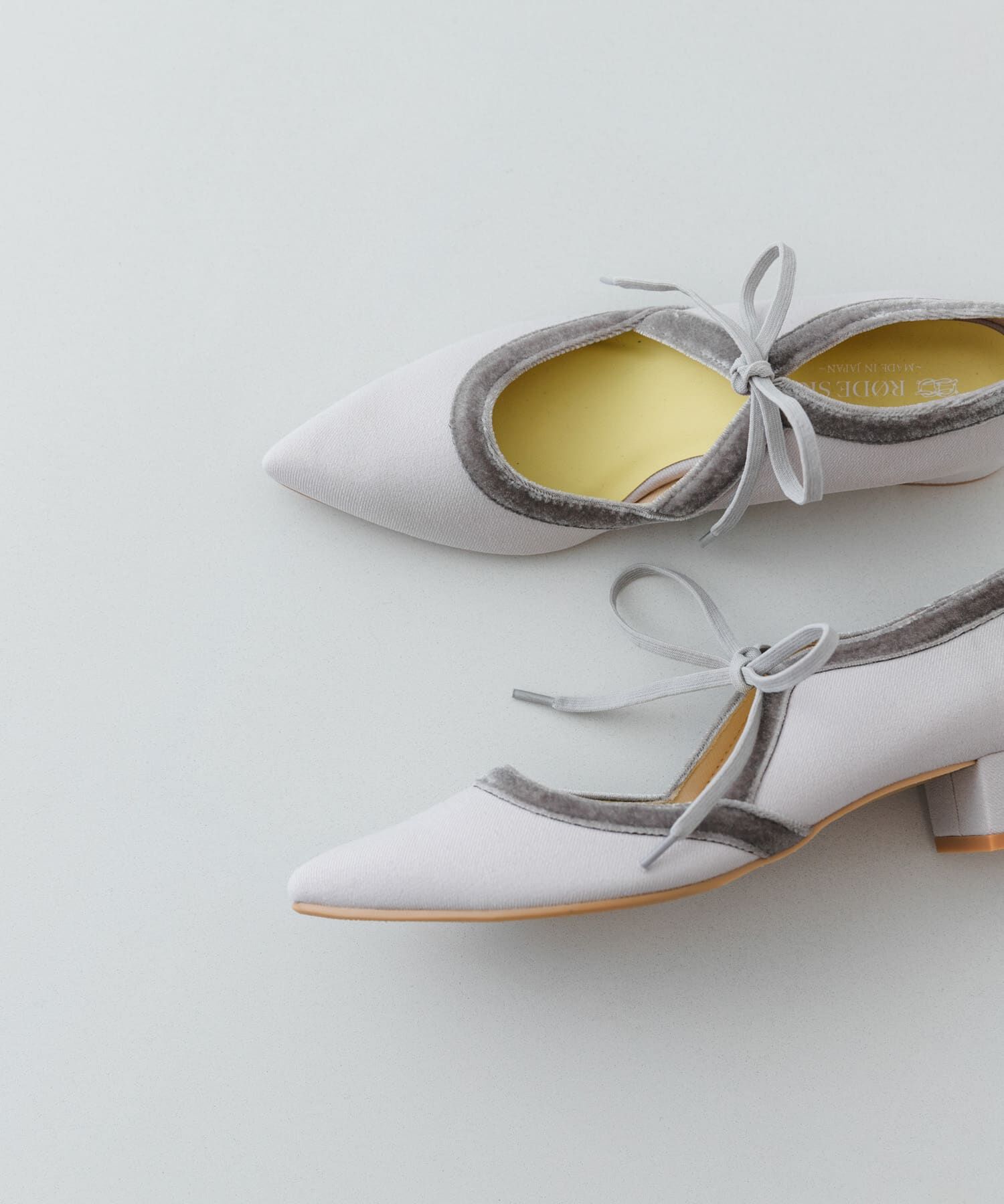 RODE SKO「『MADE IN JAPAN』 3センチヒールリボンパンプス」|パンプス|