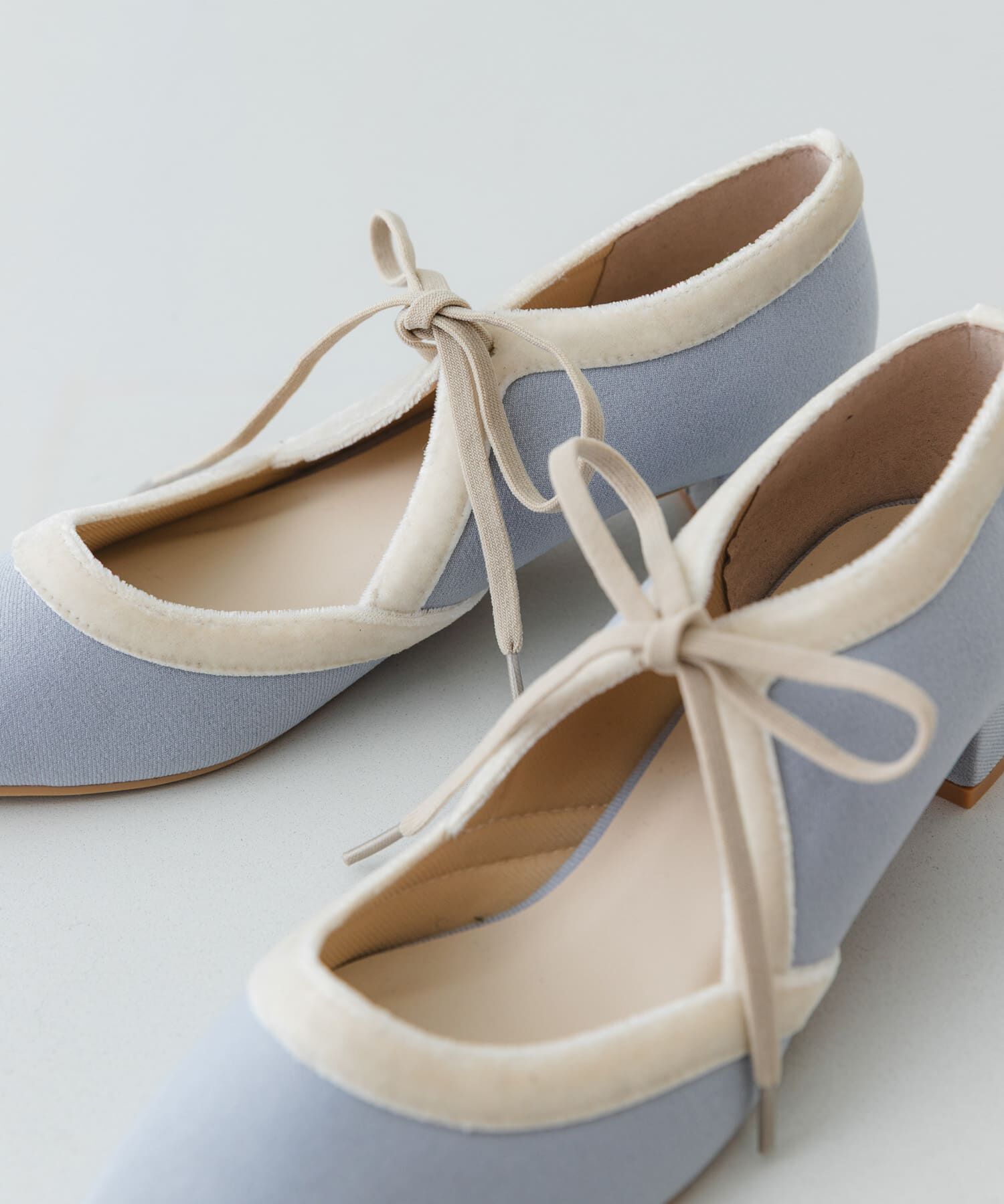 RODE SKO「『MADE IN JAPAN』 3センチヒールリボンパンプス」|パンプス|