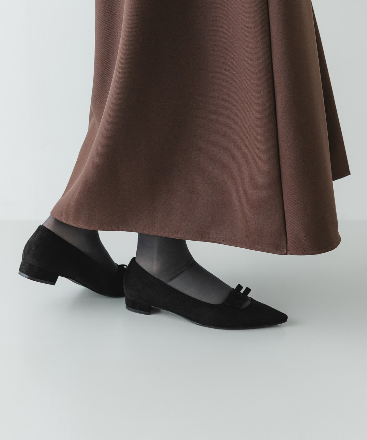 RODE SKO「『MADE IN JAPAN』 ダブルリボンフラットパンプス」|パンプス|