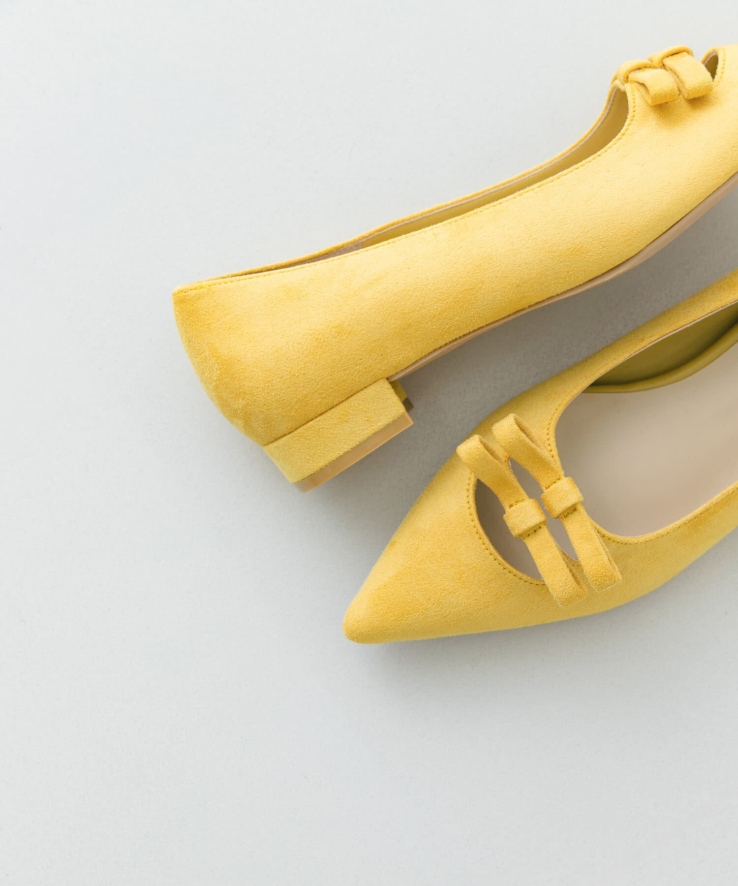 RODE SKO「『MADE IN JAPAN』 ダブルリボンフラットパンプス」|パンプス|