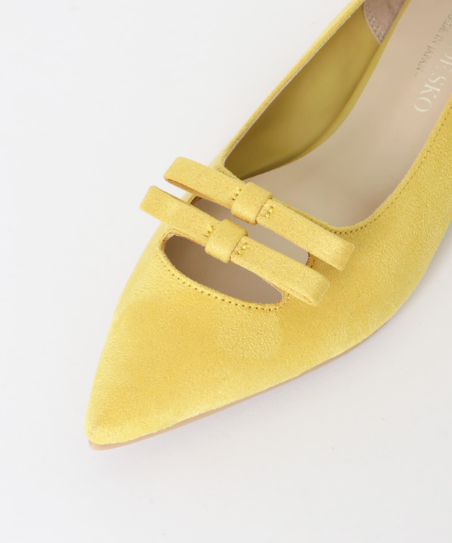 RODE SKO「『MADE IN JAPAN』 ダブルリボンフラットパンプス」|パンプス|