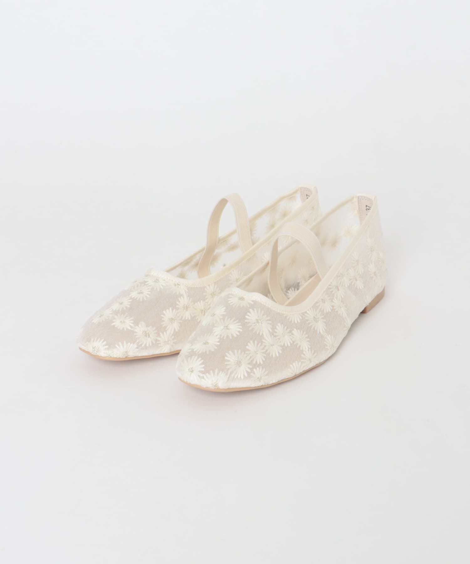 RODE SKO「フラワーシアーフラットシューズ」|バレエシューズ|
