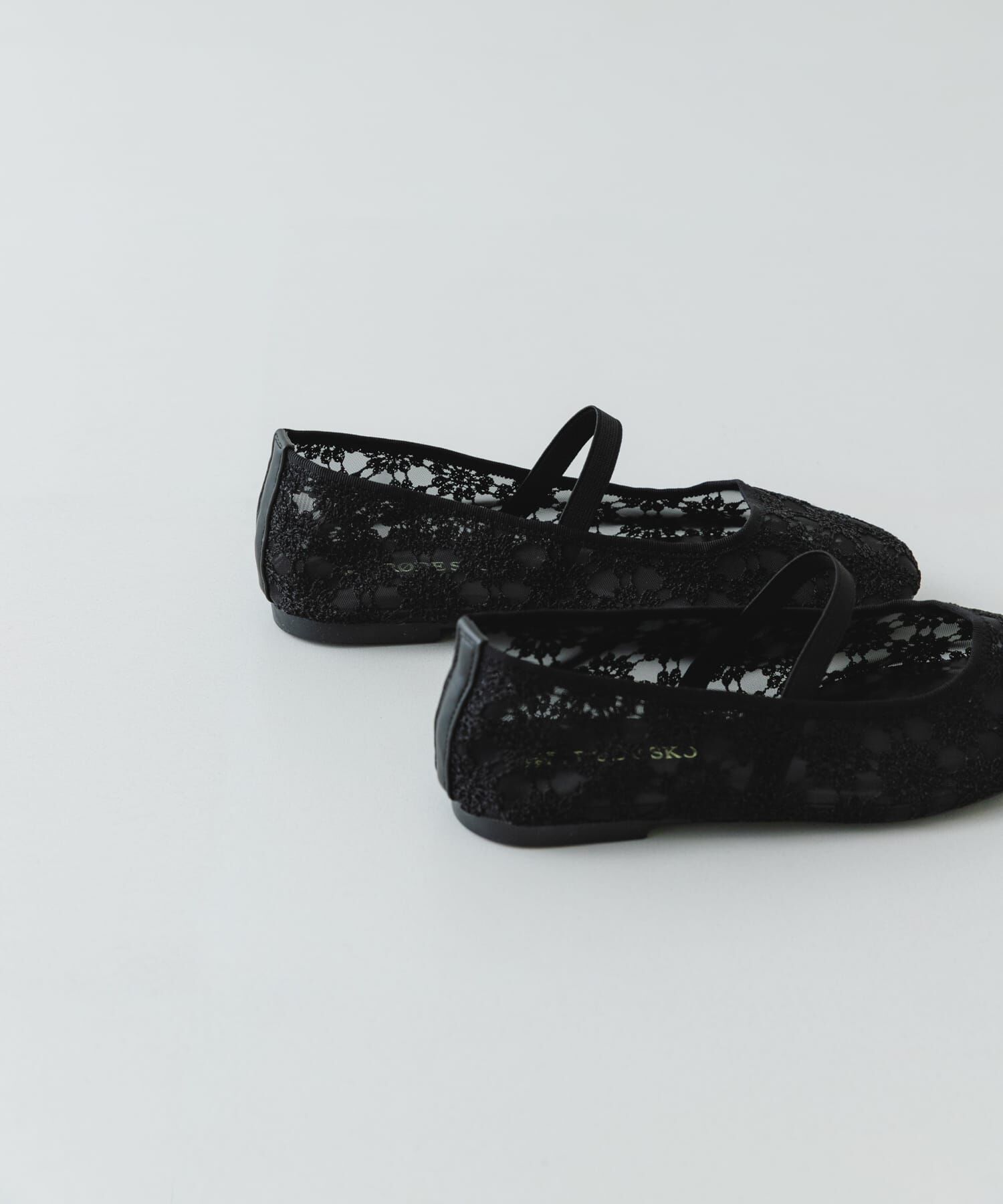 RODE SKO「フラワーシアーフラットシューズ」|バレエシューズ|