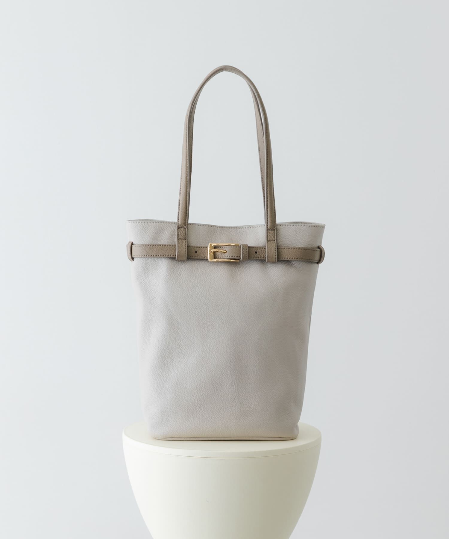 RODE SKO「カウレザーベルトデザイントートバッグ」|トートバッグ|ホワイト系その他