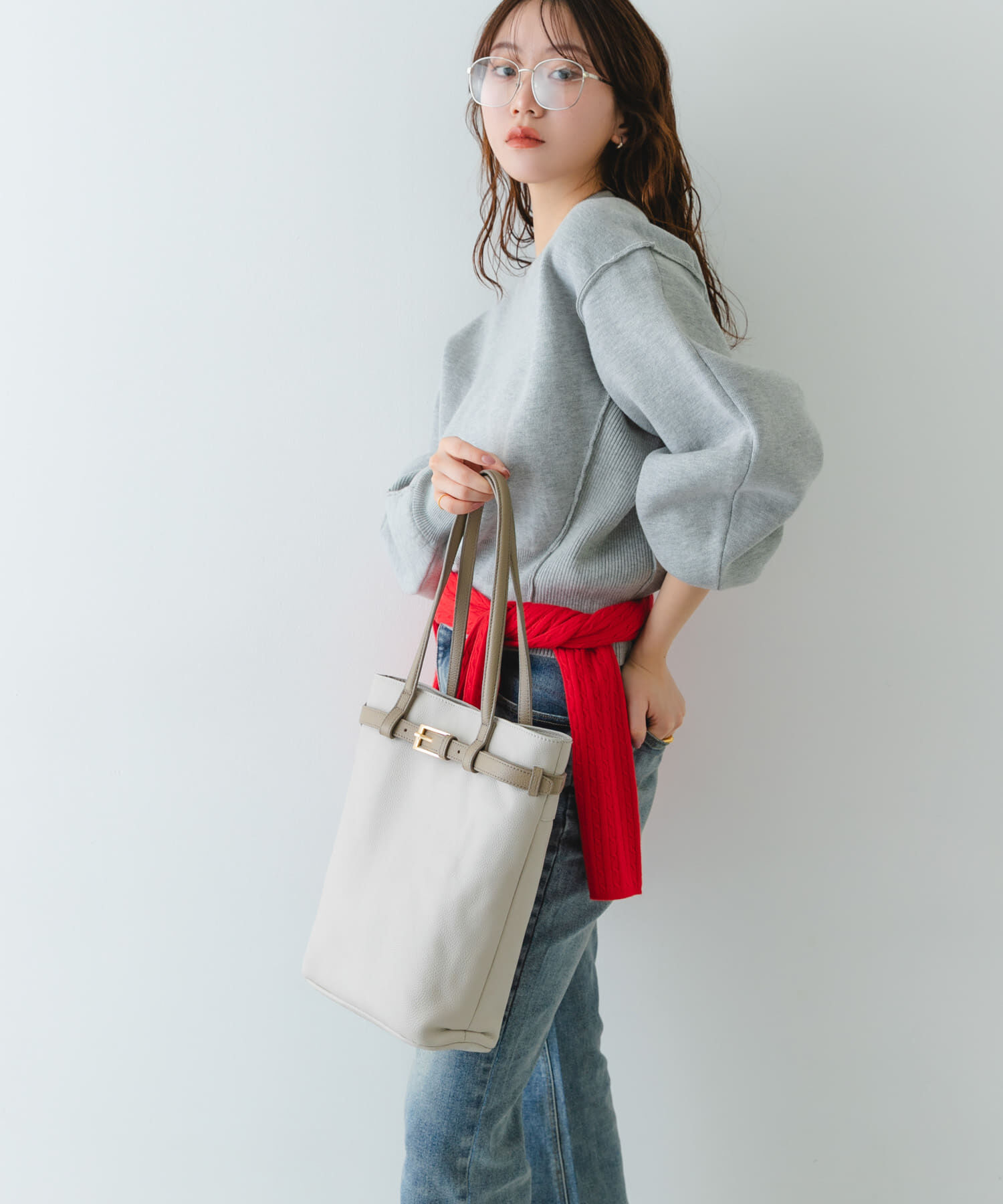 RODE SKO「カウレザーベルトデザイントートバッグ」|トートバッグ|