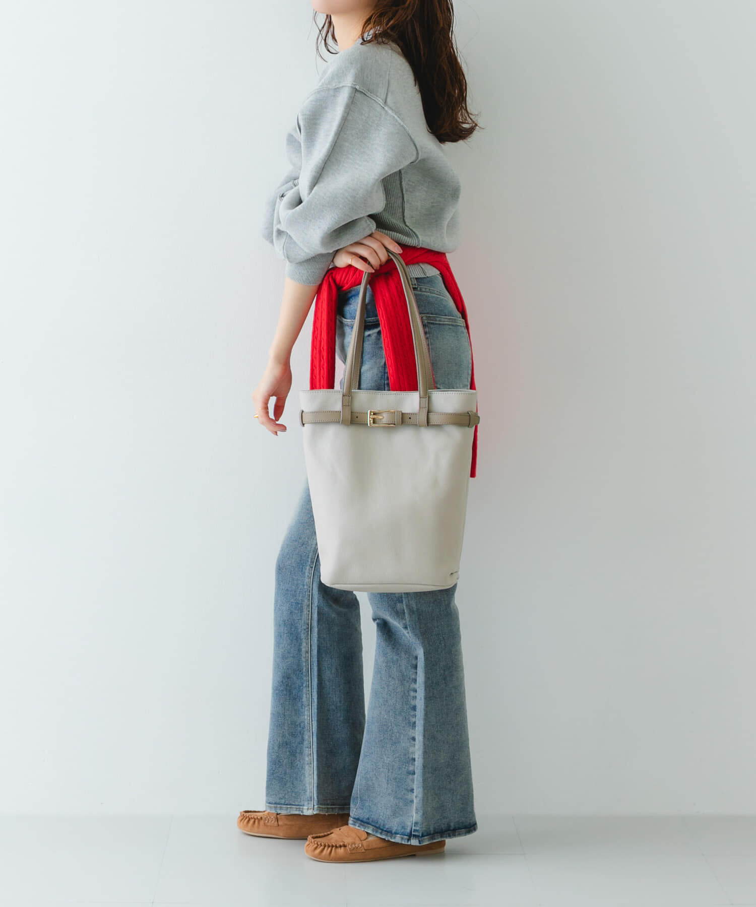 RODE SKO「カウレザーベルトデザイントートバッグ」|トートバッグ|