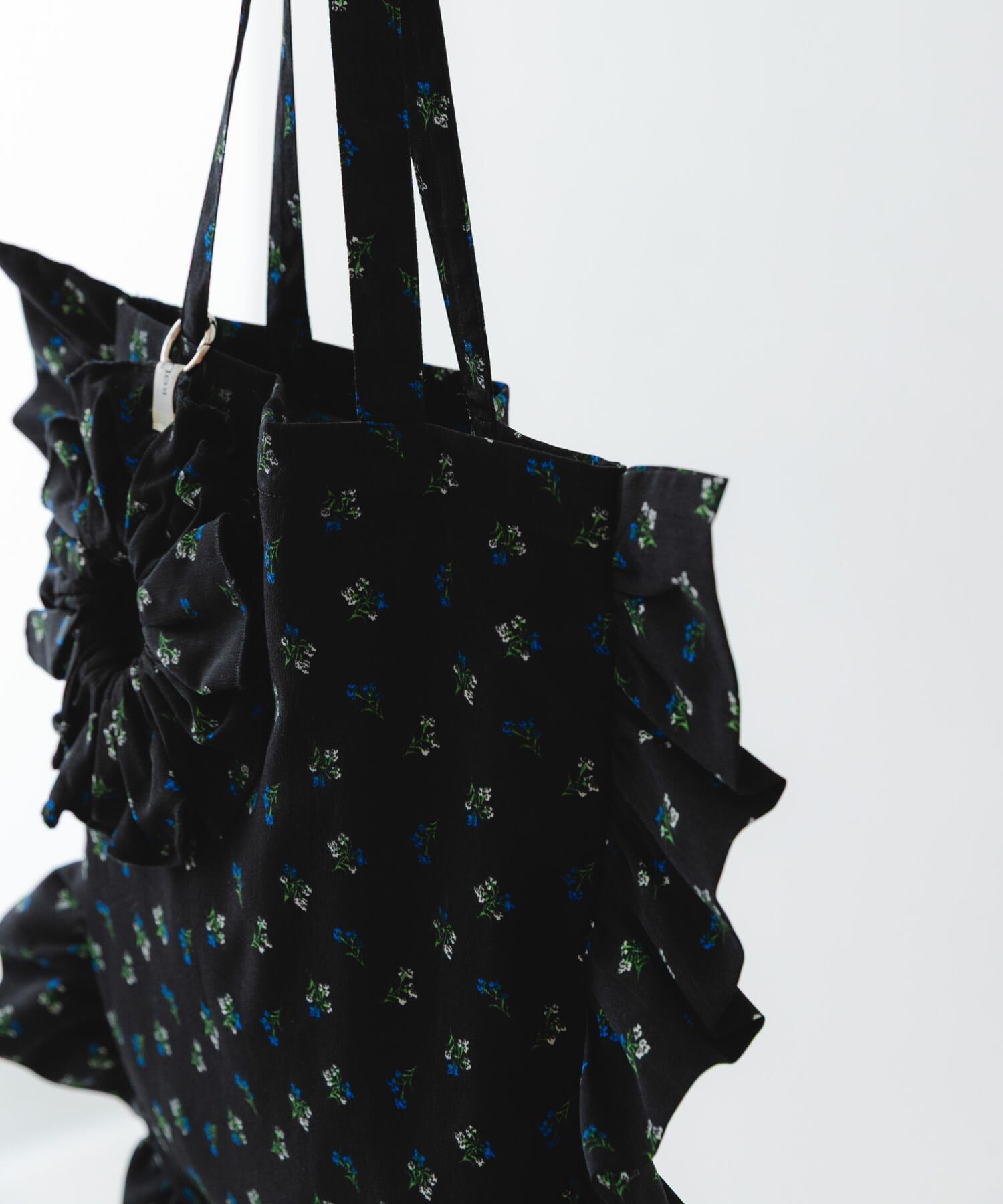 RODE SKO「シュシュセットサイドフリルトート」|トートバッグ|