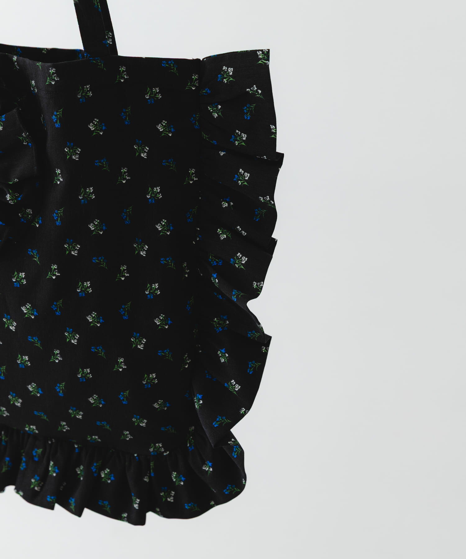 RODE SKO「シュシュセットサイドフリルトート」|トートバッグ|