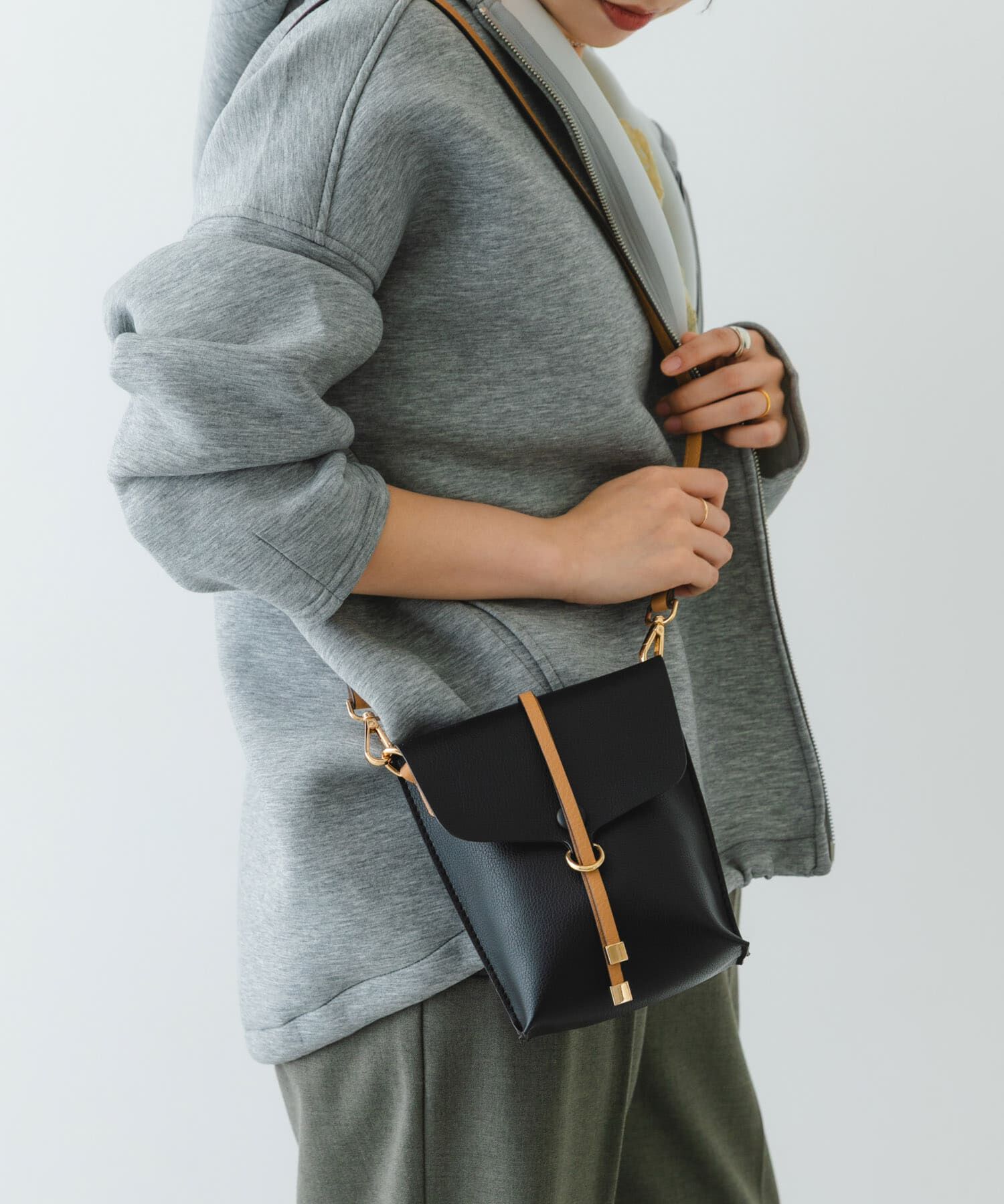 RODE SKO「縦型フラップポシェット」|ショルダー・メッセンジャー|