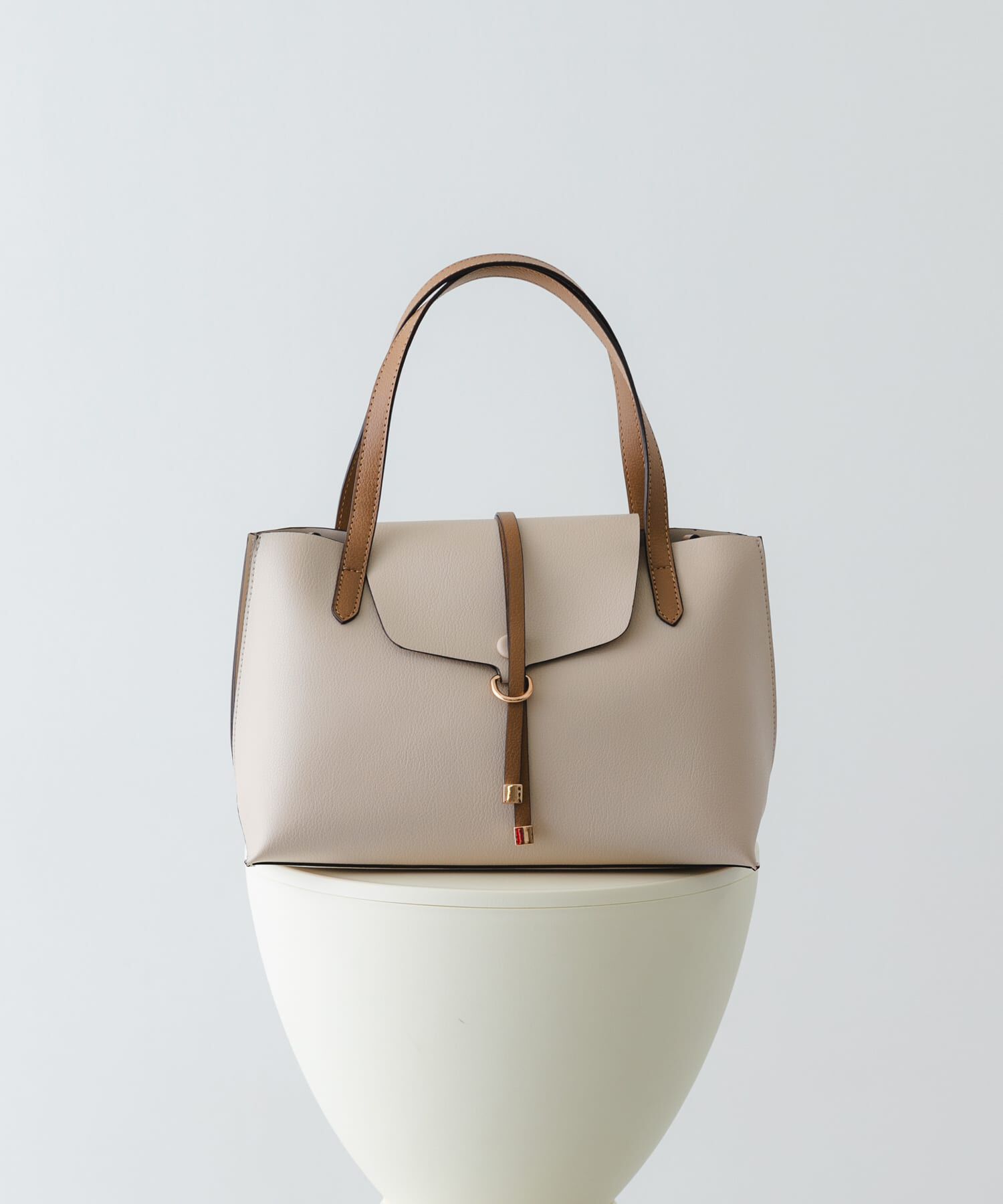 RODE SKO「フラップトートバッグ」|トートバッグ|ベージュ