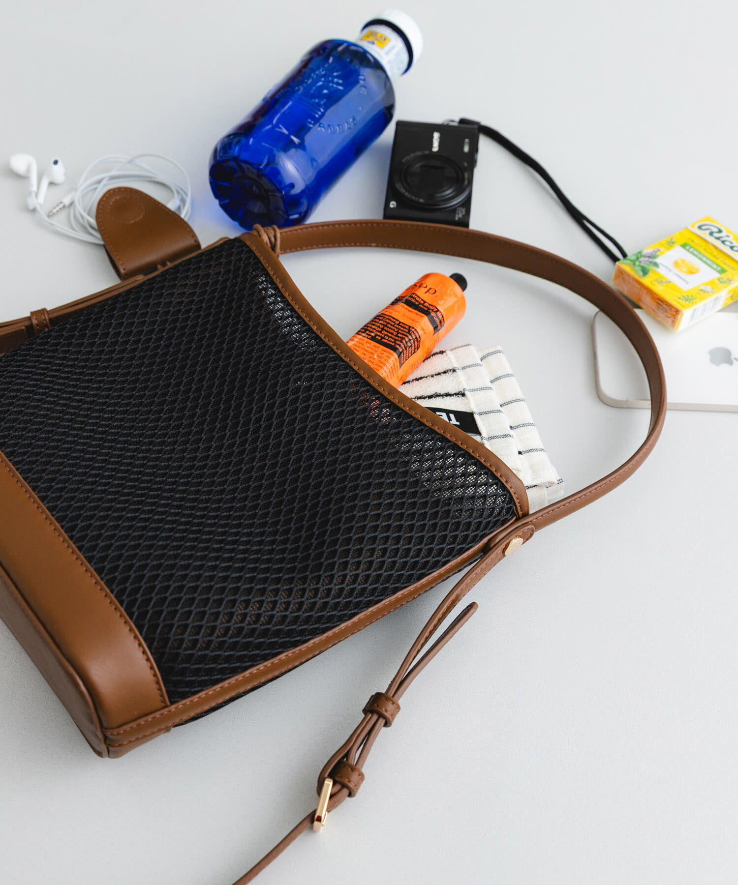 RODE SKO「グラスホルダーセットメッシュ2WAYバッグ」|ショルダー・メッセンジャー|