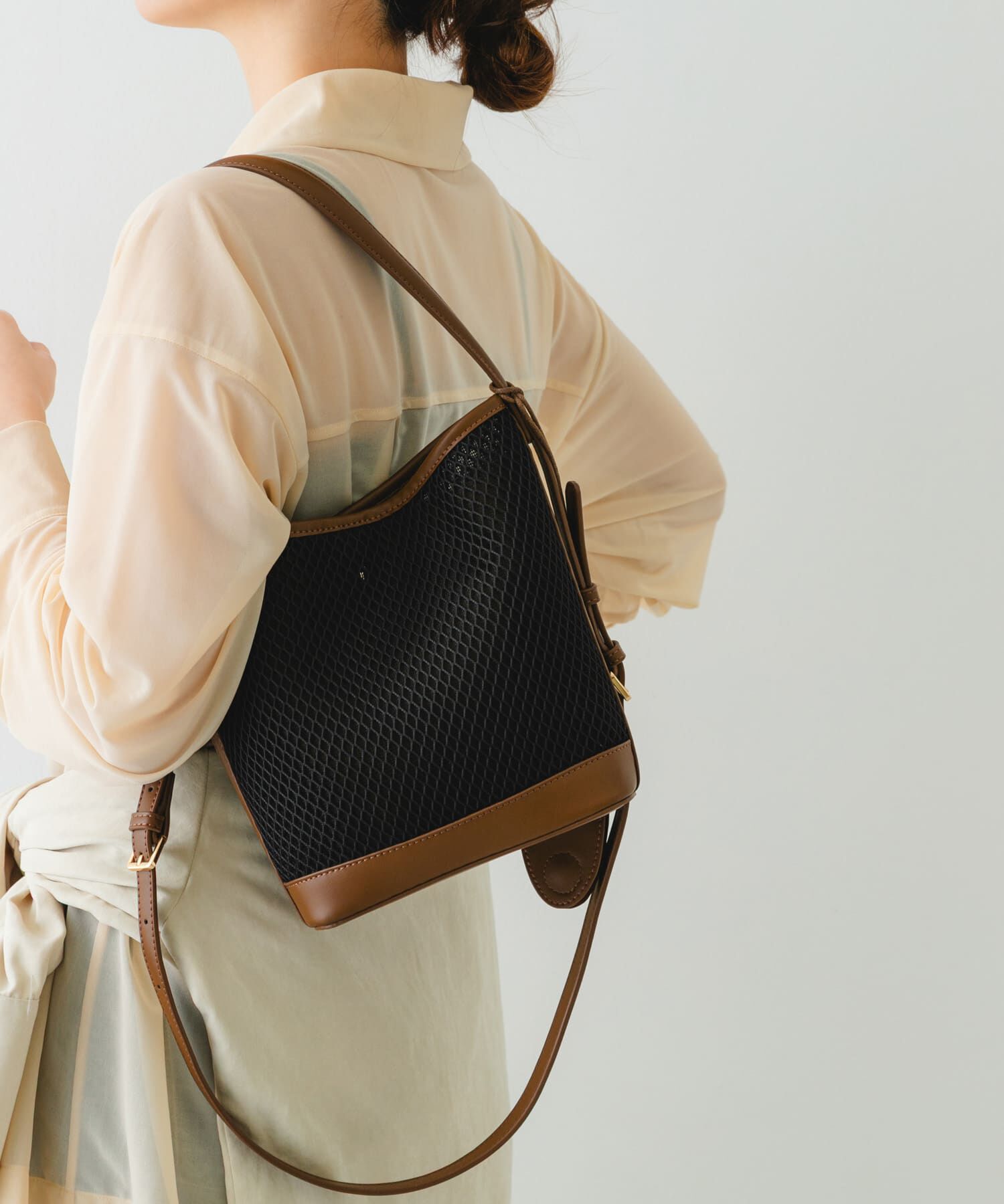 RODE SKO「グラスホルダーセットメッシュ2WAYバッグ」|ショルダー・メッセンジャー|