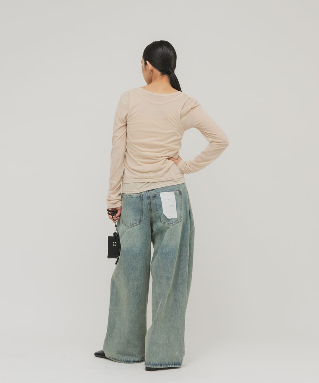  「レイヤードヘンリーネックTEE」|Tシャツ・カットソー|