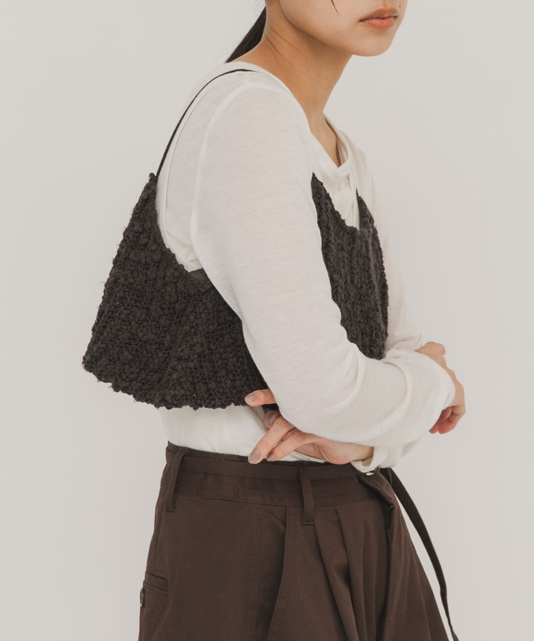  「バルーンニットビスチェ」|ニット・セーター|