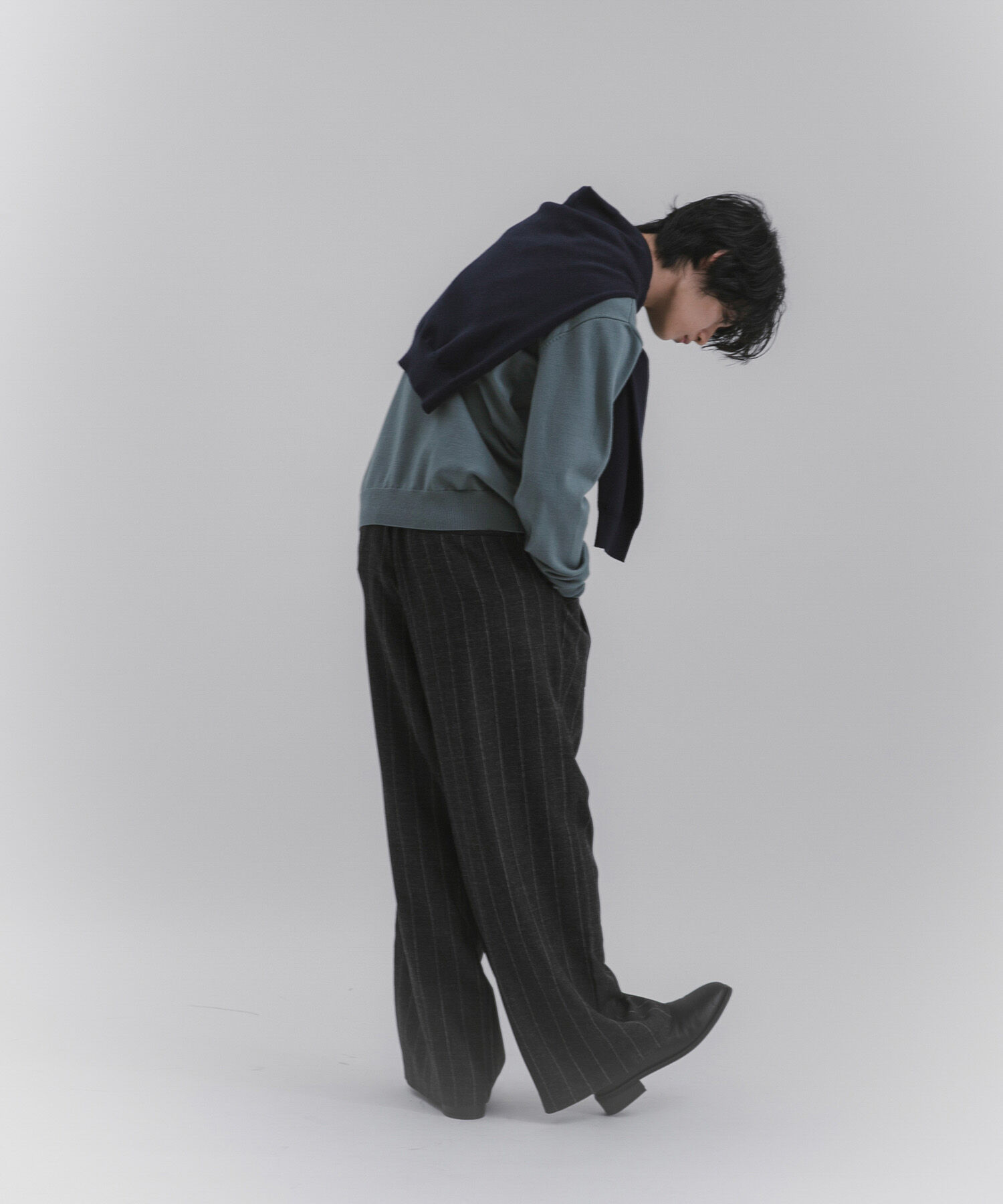 SENSE OF PLACE by URBAN RESEARCH「『一部WEB限定カラー』『洗濯可/毛玉防止』ストレッチモックネックニット」|ニット・セーター|