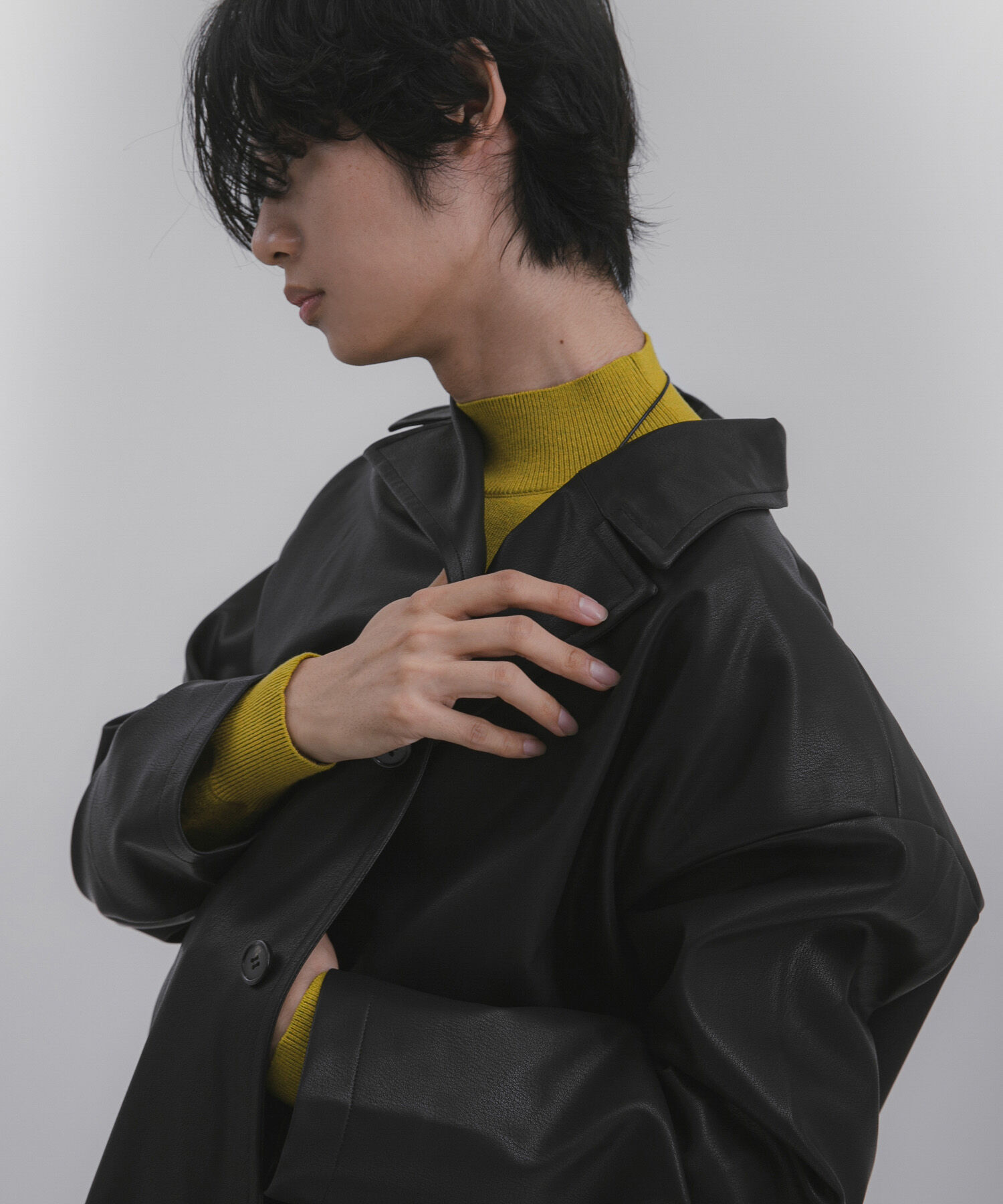 SENSE OF PLACE by URBAN RESEARCH「『一部WEB限定カラー』『洗濯可/毛玉防止』ストレッチモックネックニット」|ニット・セーター|