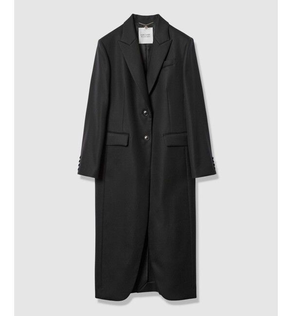 LOULOU WILLOUGHBY「【LOULOU WILLOUGHBY】ビスコースツイルチェスターコート」|ダッフルコート|