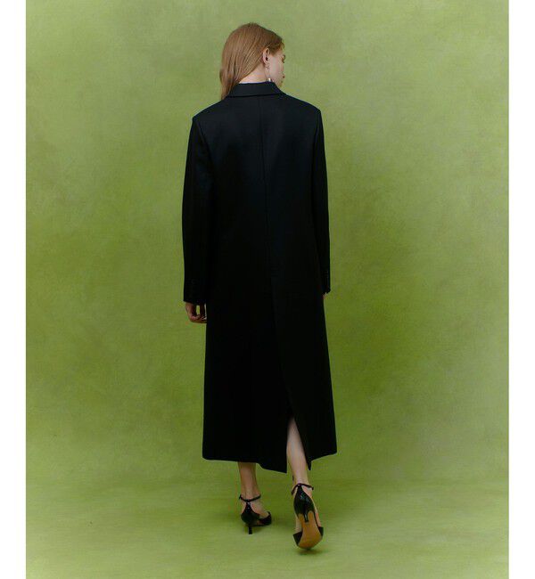 LOULOU WILLOUGHBY「【LOULOU WILLOUGHBY】ビスコースツイルチェスターコート」|ダッフルコート|