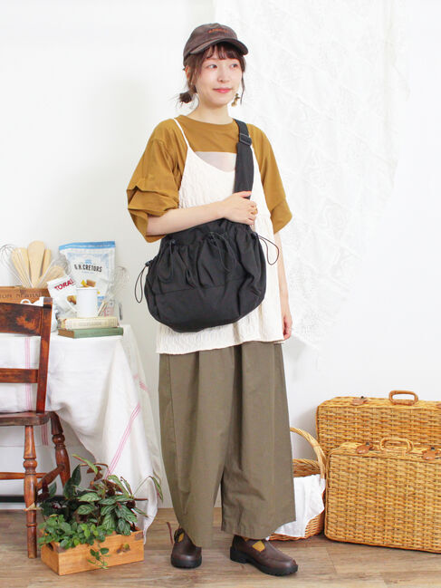 Samansa Mos2「カットジャカードキャミチュニック」|Tシャツ・カットソー|