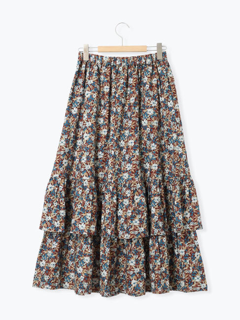 Samansa Mos2「柄アソート裾重ねスカート」|スカート|