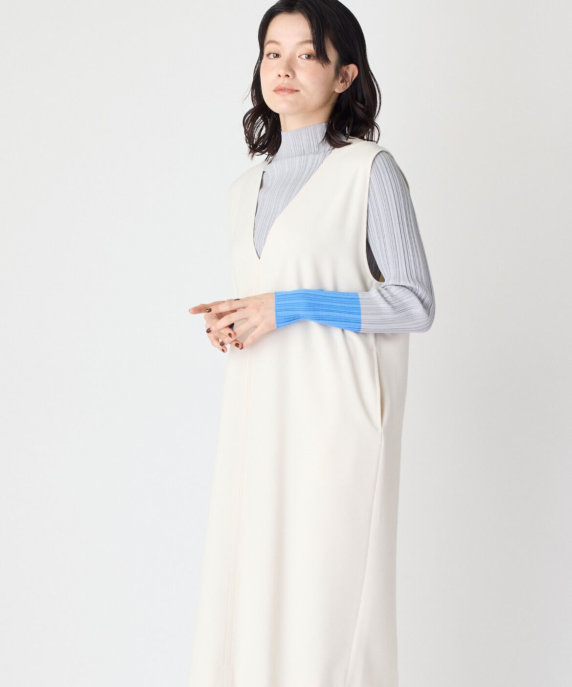 DAY by DAY it&rsquo;s international「ウール調ジャンパースカート」|ワンピース|