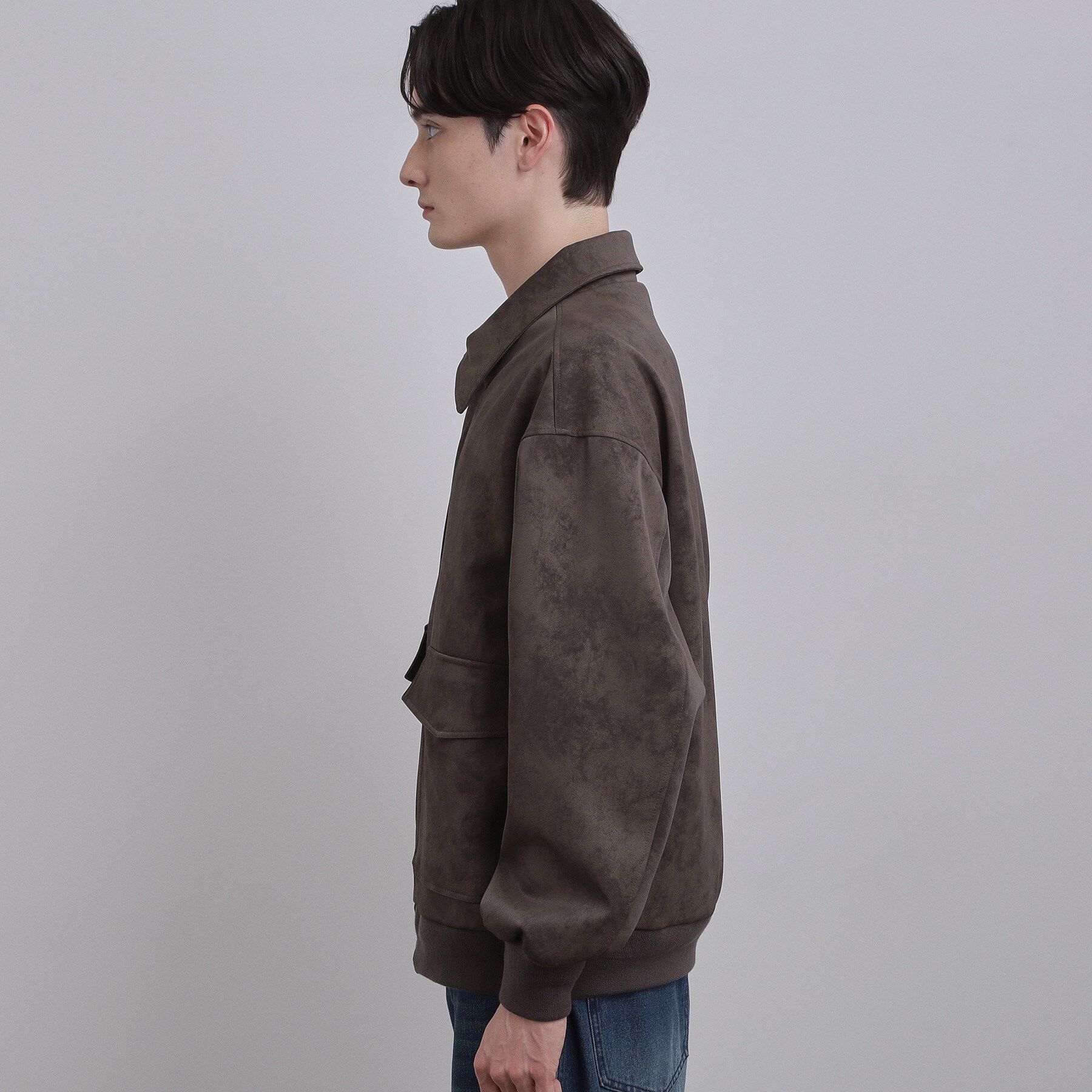 tk.TAKEO KIKUCHI「A2リブブルゾン」|ブルゾン・スタジャン|