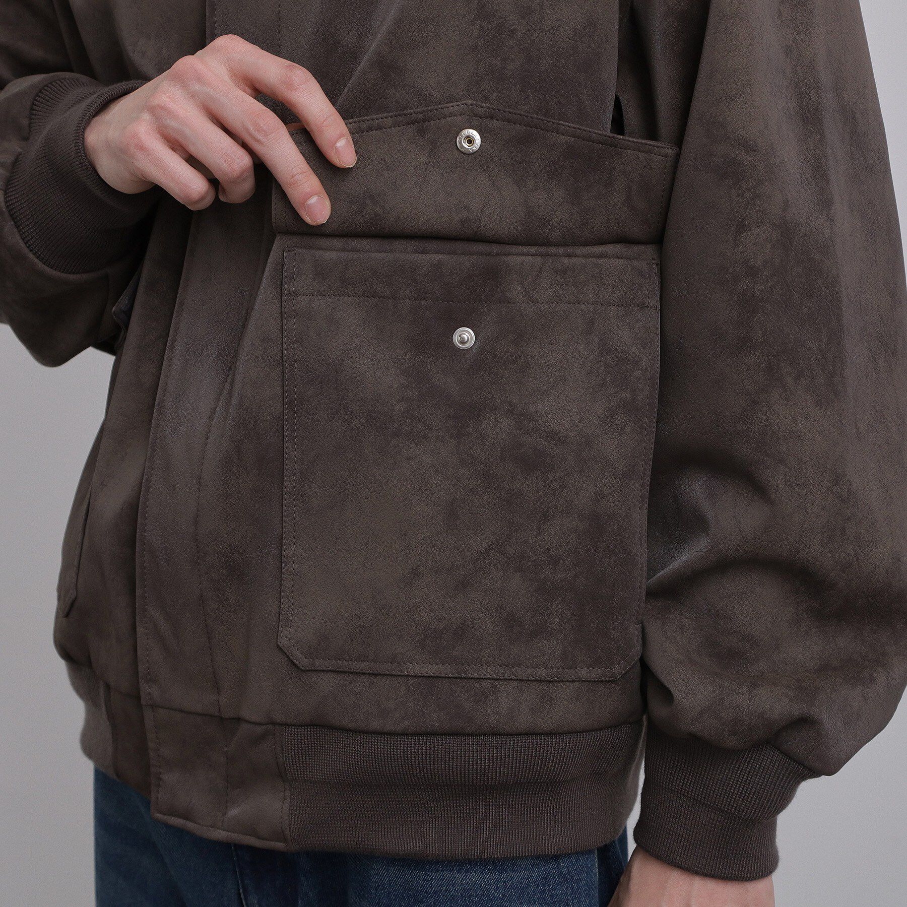 tk.TAKEO KIKUCHI「A2リブブルゾン」|ブルゾン・スタジャン|