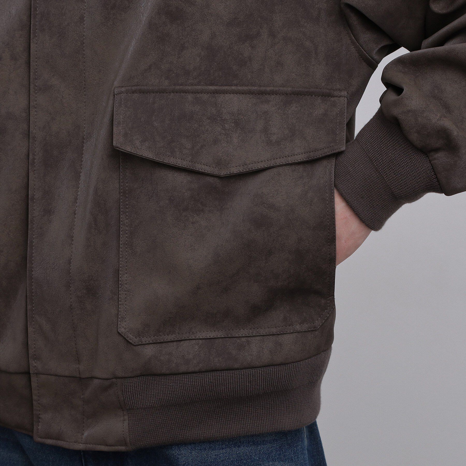 tk.TAKEO KIKUCHI「A2リブブルゾン」|ブルゾン・スタジャン|