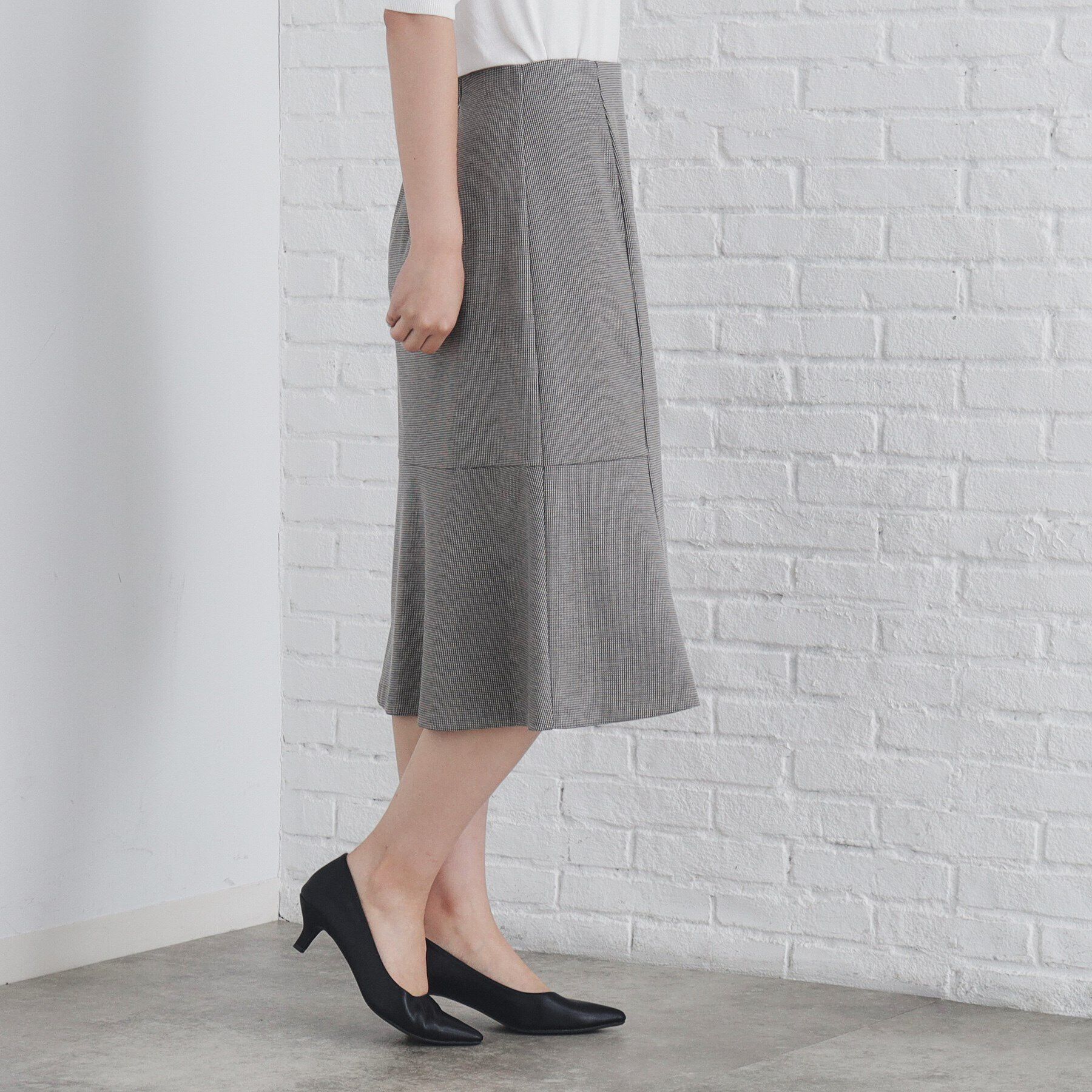 index「《5色展開/S-LLサイズ》ストレッチマーメイドスカート/セットアップ対応【洗濯機洗い可/イージーケ」|スカート|