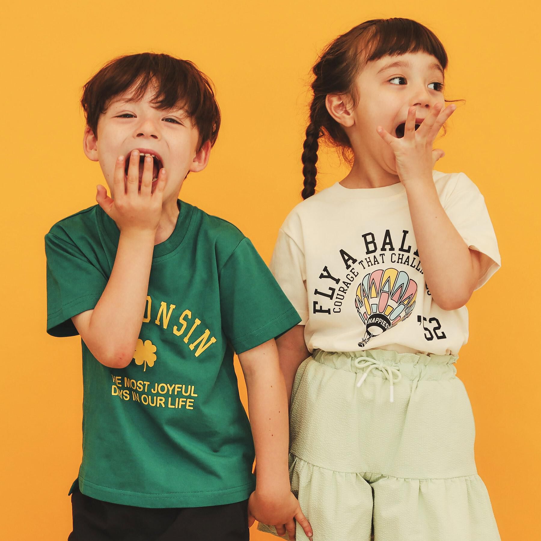 THE SHOP TK「【110－160/6色展開】コットン半袖Tシャツ/洗濯機OK」|Tシャツ・カットソー|