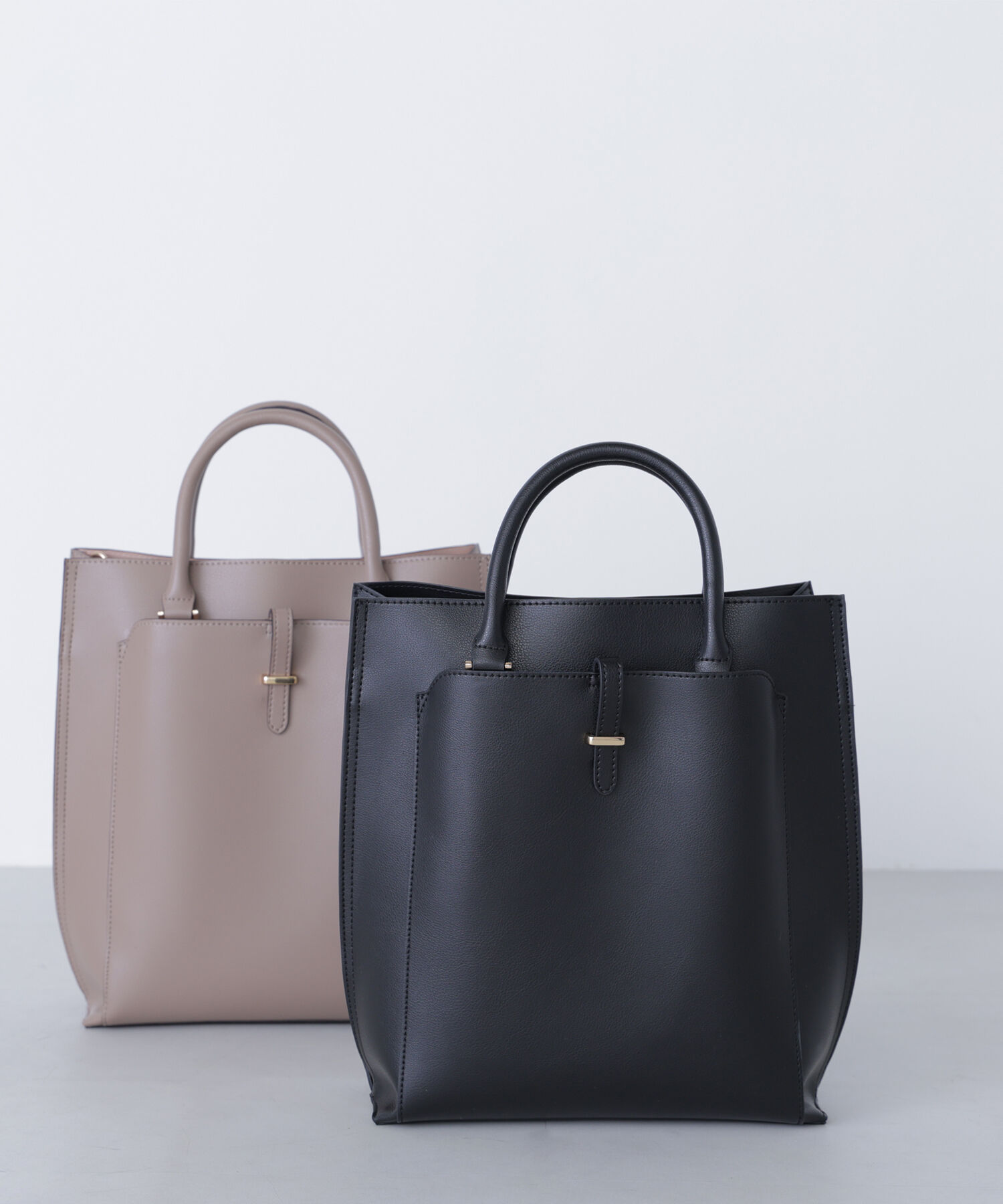  「バーティカルアーバン2wayトートバッグ」|トートバッグ|クロ