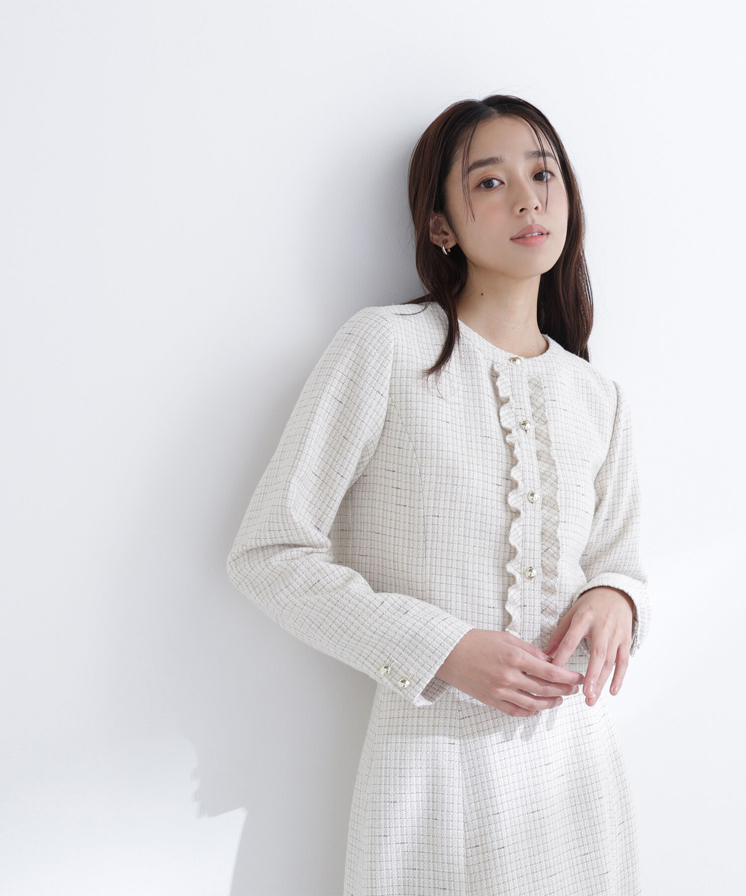  「スプリングツイード SETUP ジャケット」|ブルゾン・スタジャン|