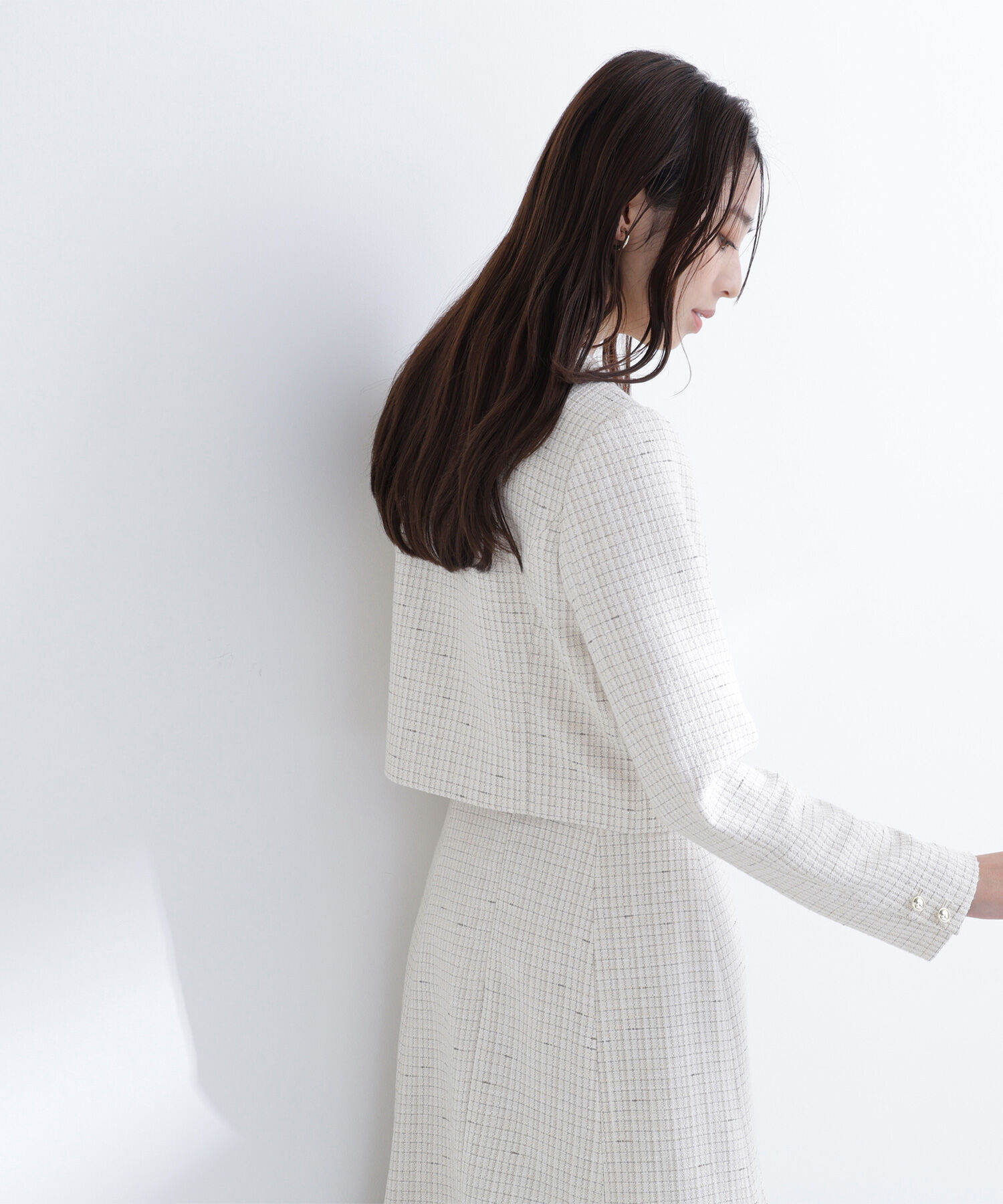  「スプリングツイード SETUP ジャケット」|ブルゾン・スタジャン|