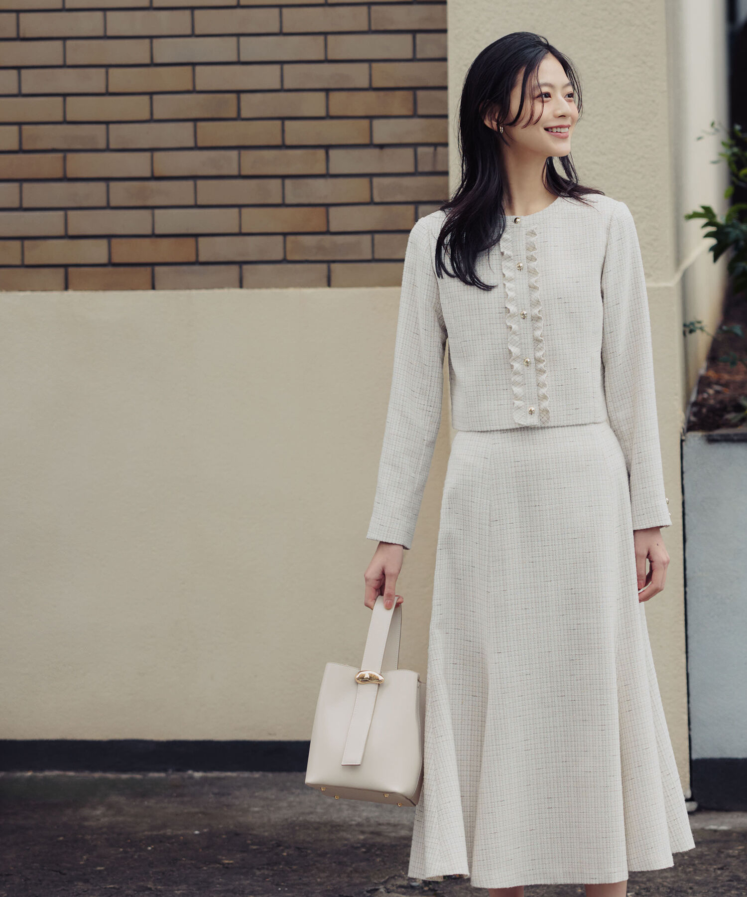  「スプリングツイード SETUP ジャケット」|ブルゾン・スタジャン|