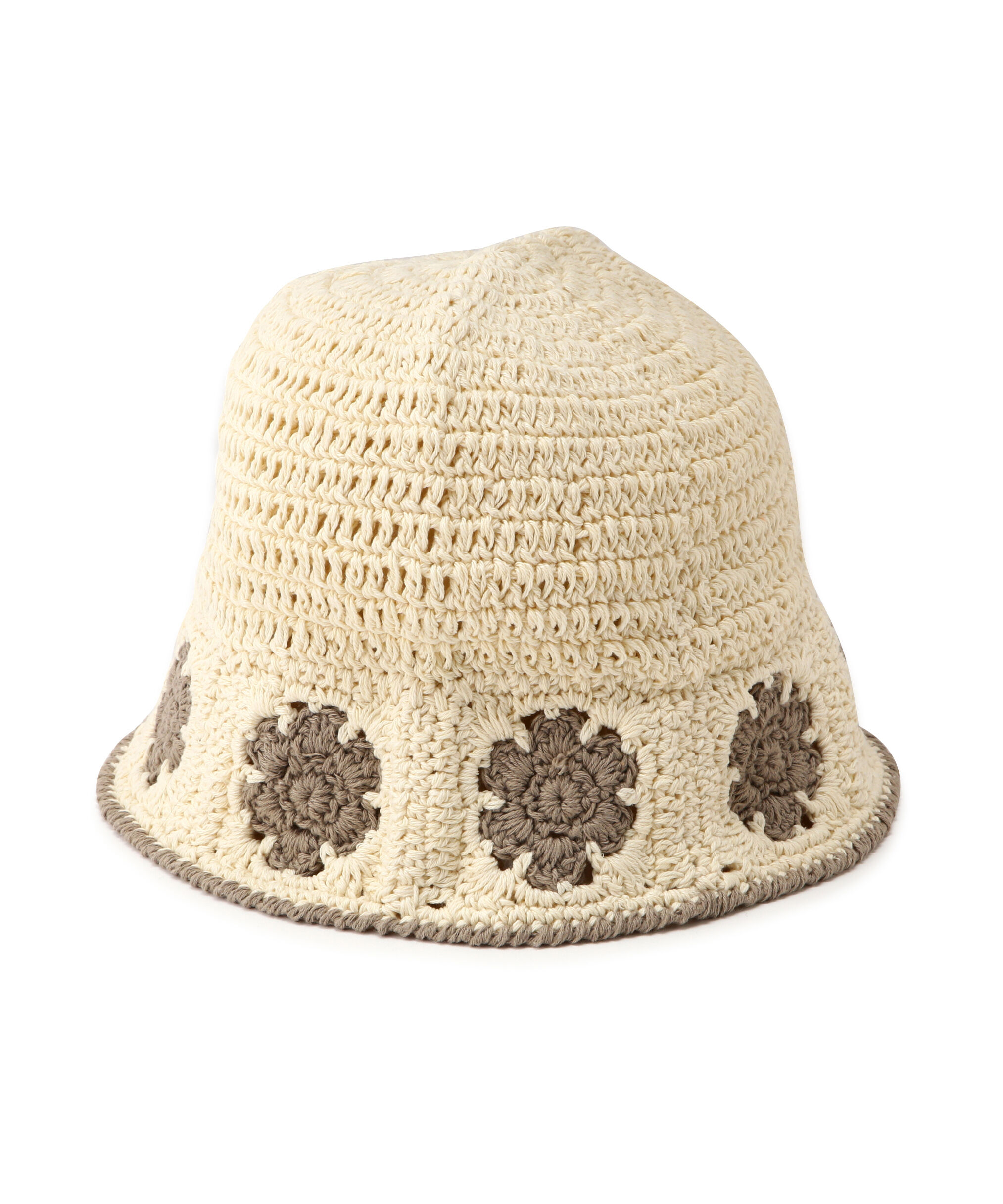  「フラワー編みハット」|ソックス|