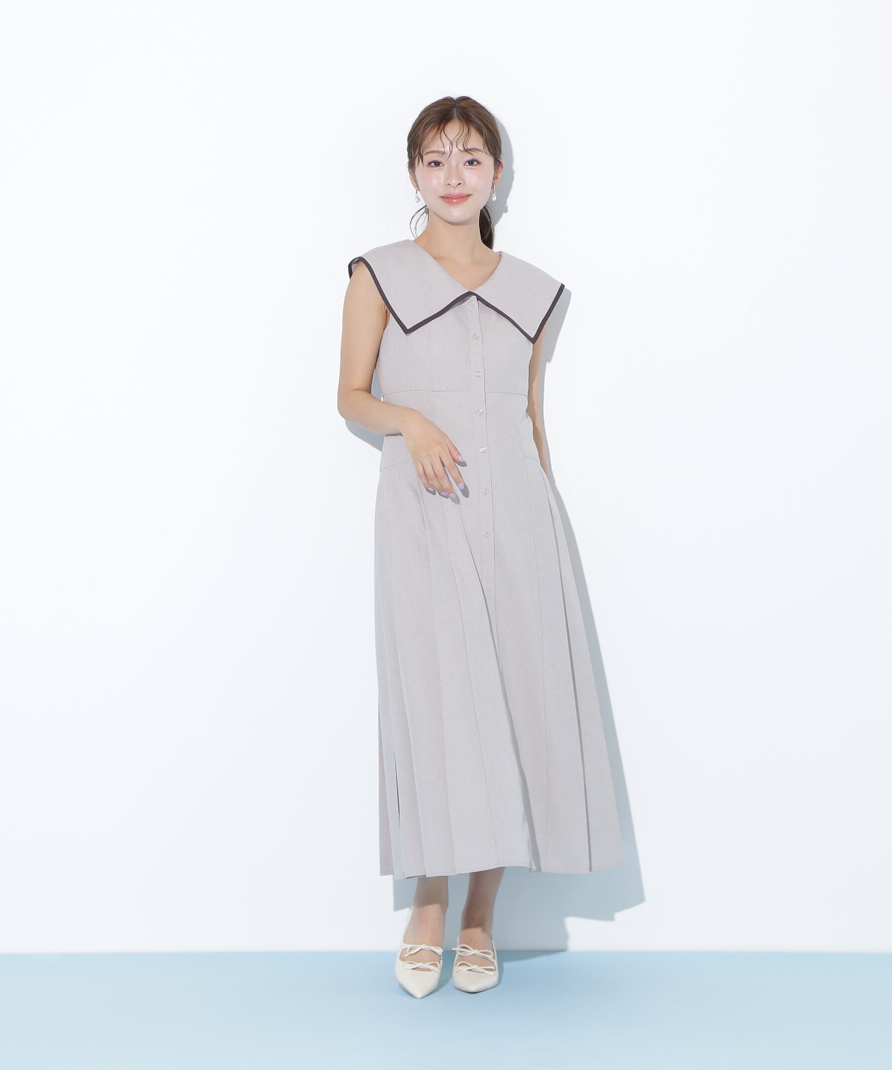  「ビッグカラーワンピース」|ワンピース|